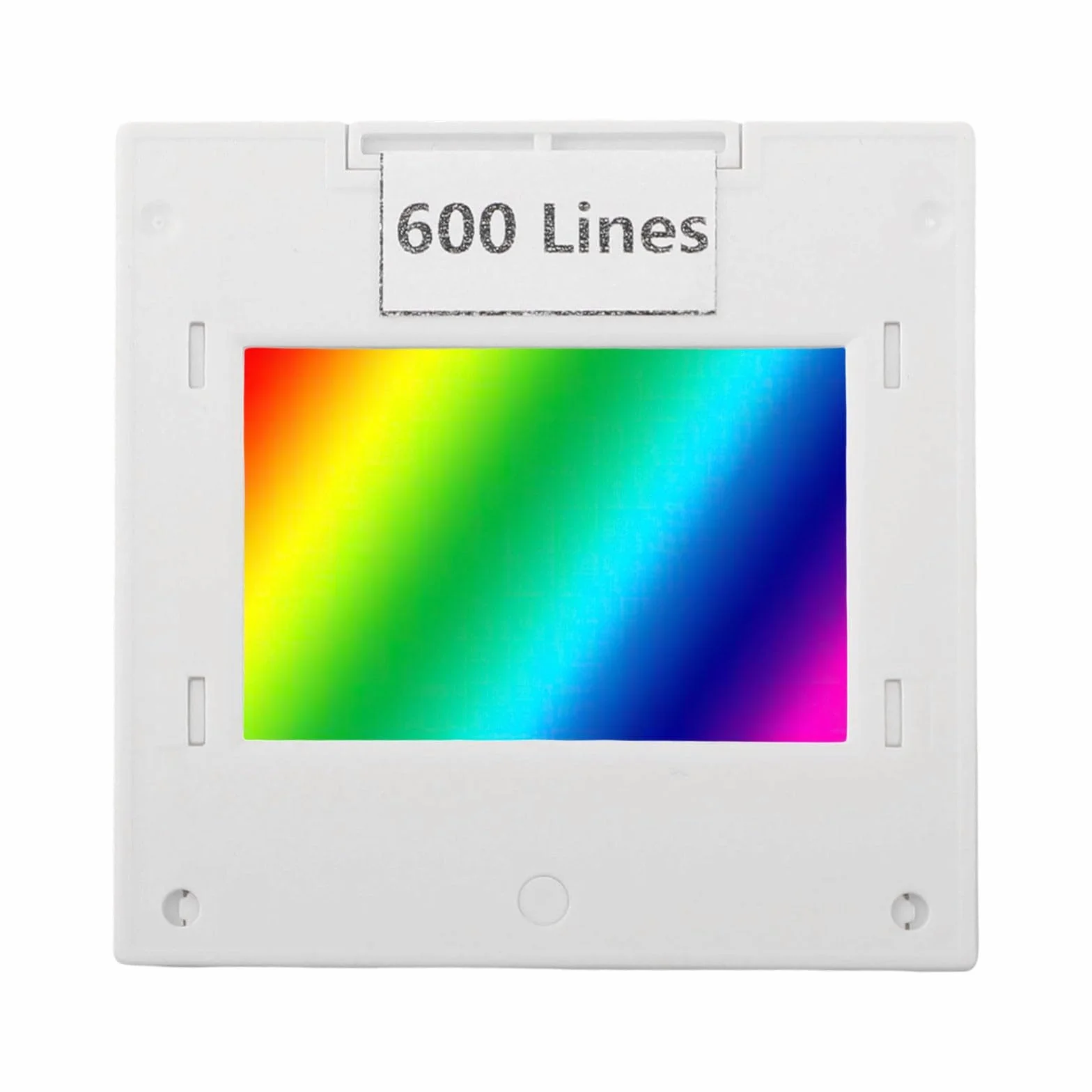 Spettrofotometro con reticoli di diffrazione di linee variabili per studi ottici avanzati (600 linee)