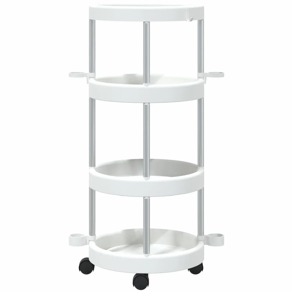 Carrello per la Pulizia con Cesti di Stoccaggio in Alluminio (1,9KG)