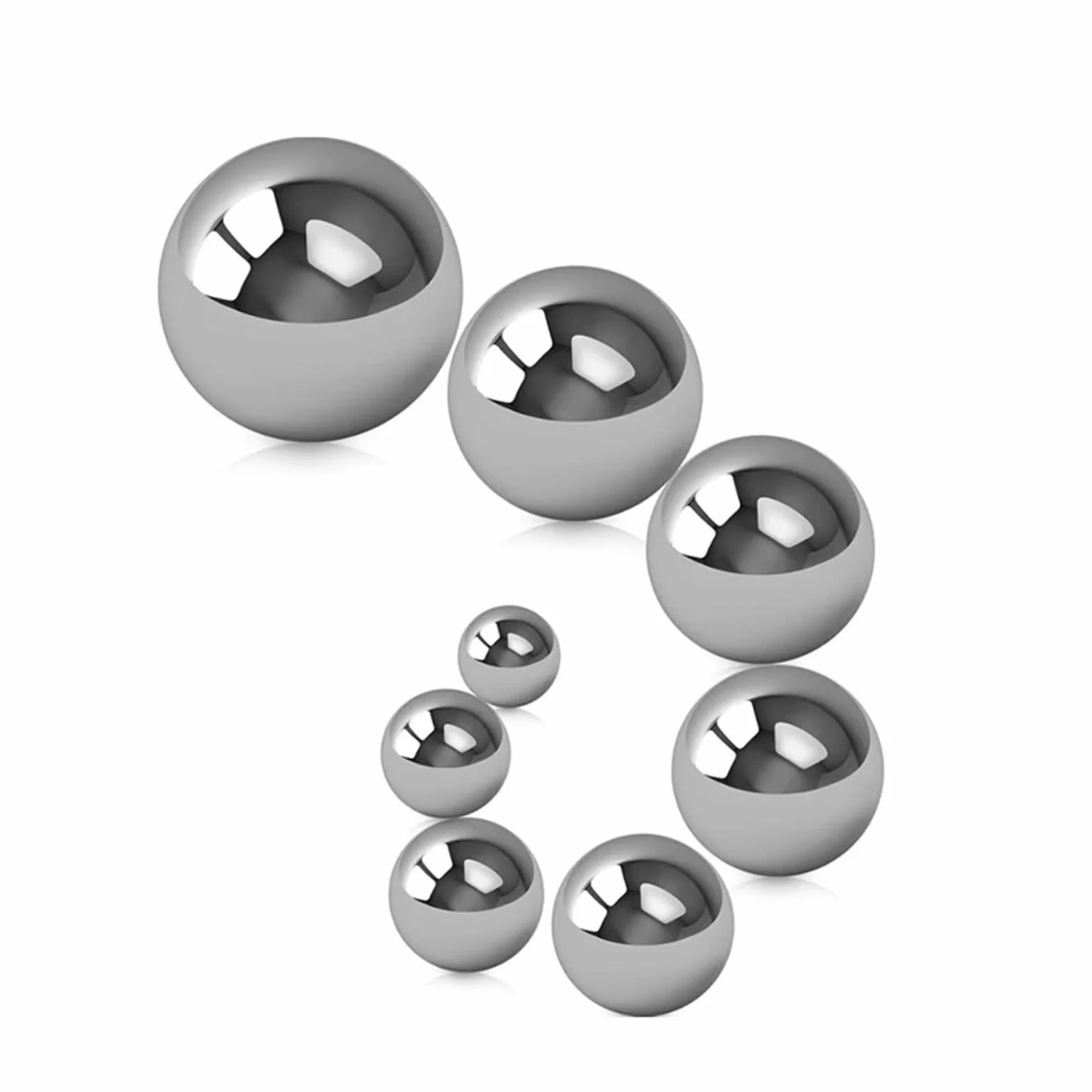Sfera in acciaio inox 304 diametro 42-70 mm per cuscinetti ad alta precisione