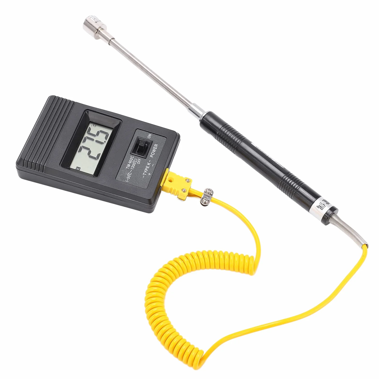 Termometro digitale Tm-902C -50~500℃ LCD tipo K con termocoppia