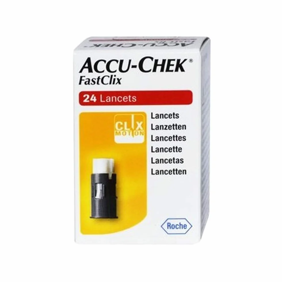 Accu-Chek Fastclix Lancetas 24U