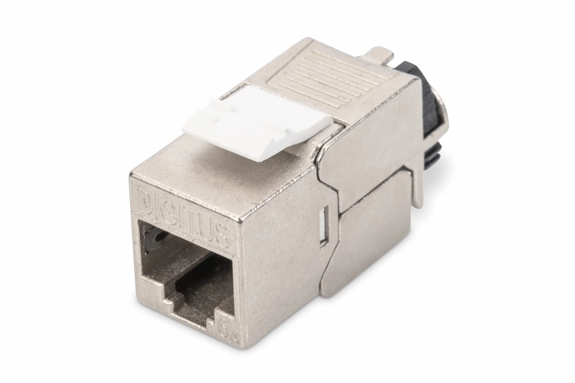 DIGITUS Modulo Keystone Cat-6A schermato RJ45 Jack 500 MHz 10GBase-T AWG 26-22