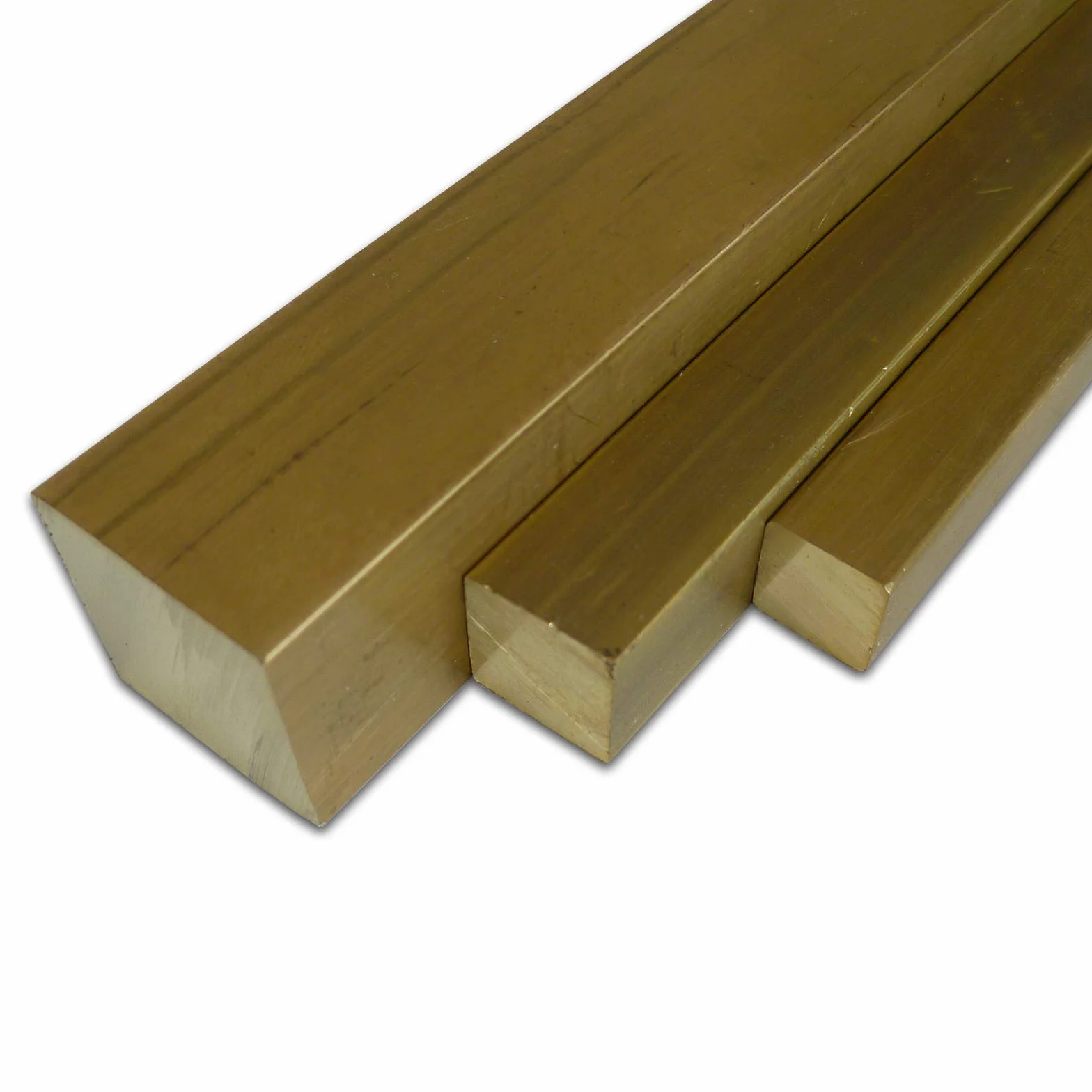 B&T Metall MS 58 - Barra quadrata in ottone, 6 x 6 mm, lunghezza ca. 1 m (1000 mm + 0/- 5 mm)