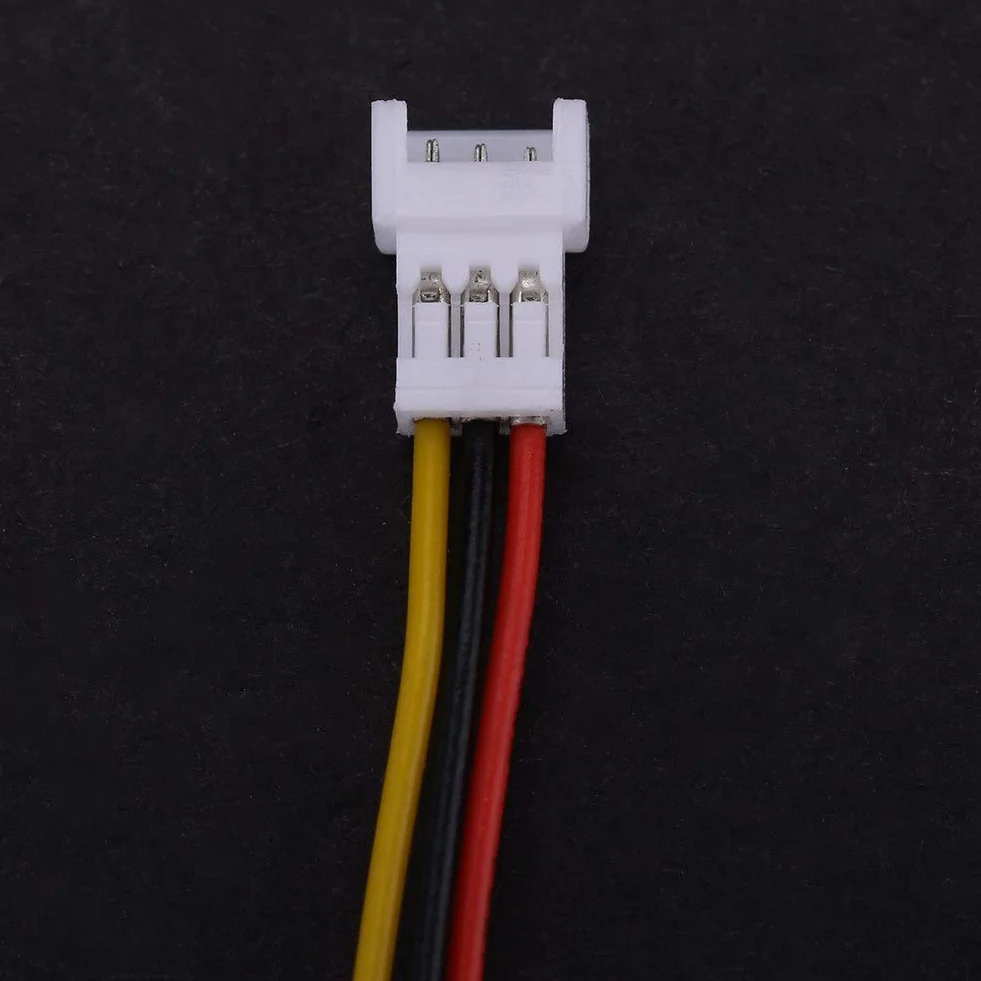 DEWIN JST,Microconnettori 3 Pin Connettore Jst 3 Pin Micro Spina Connettore Micro Elettrico Spina 1.25mm con Fili Cavi 40 Paia
