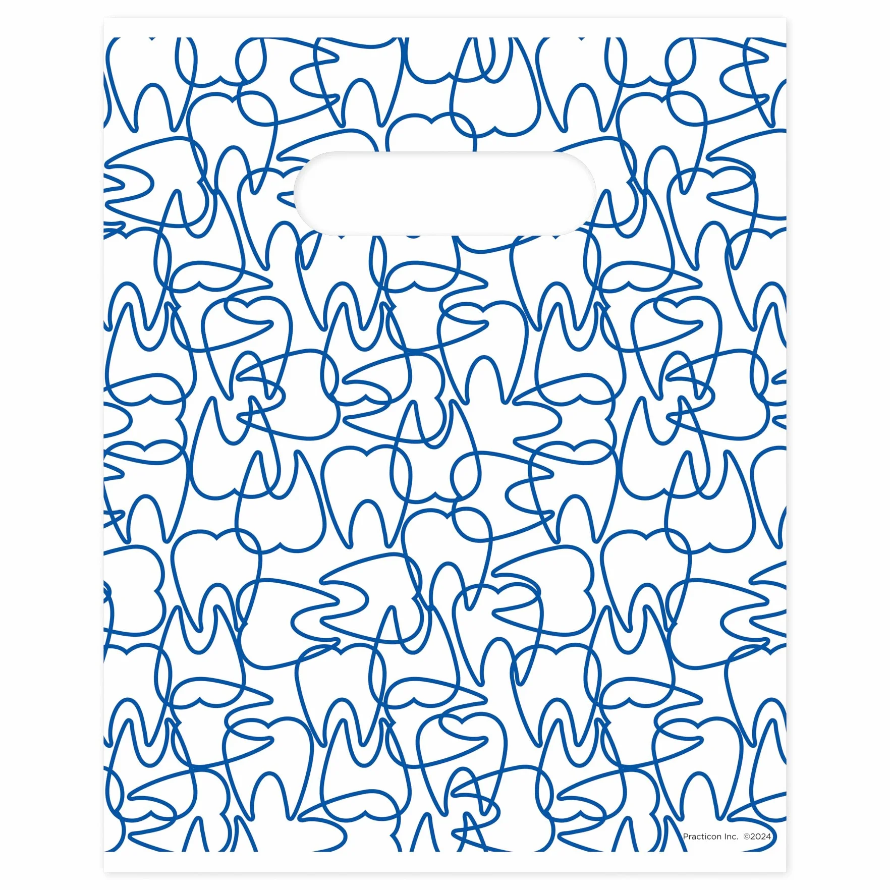 Practicon Confezione da 100 sacchetti per stampa Molar 20,3 x 25,4 cm
