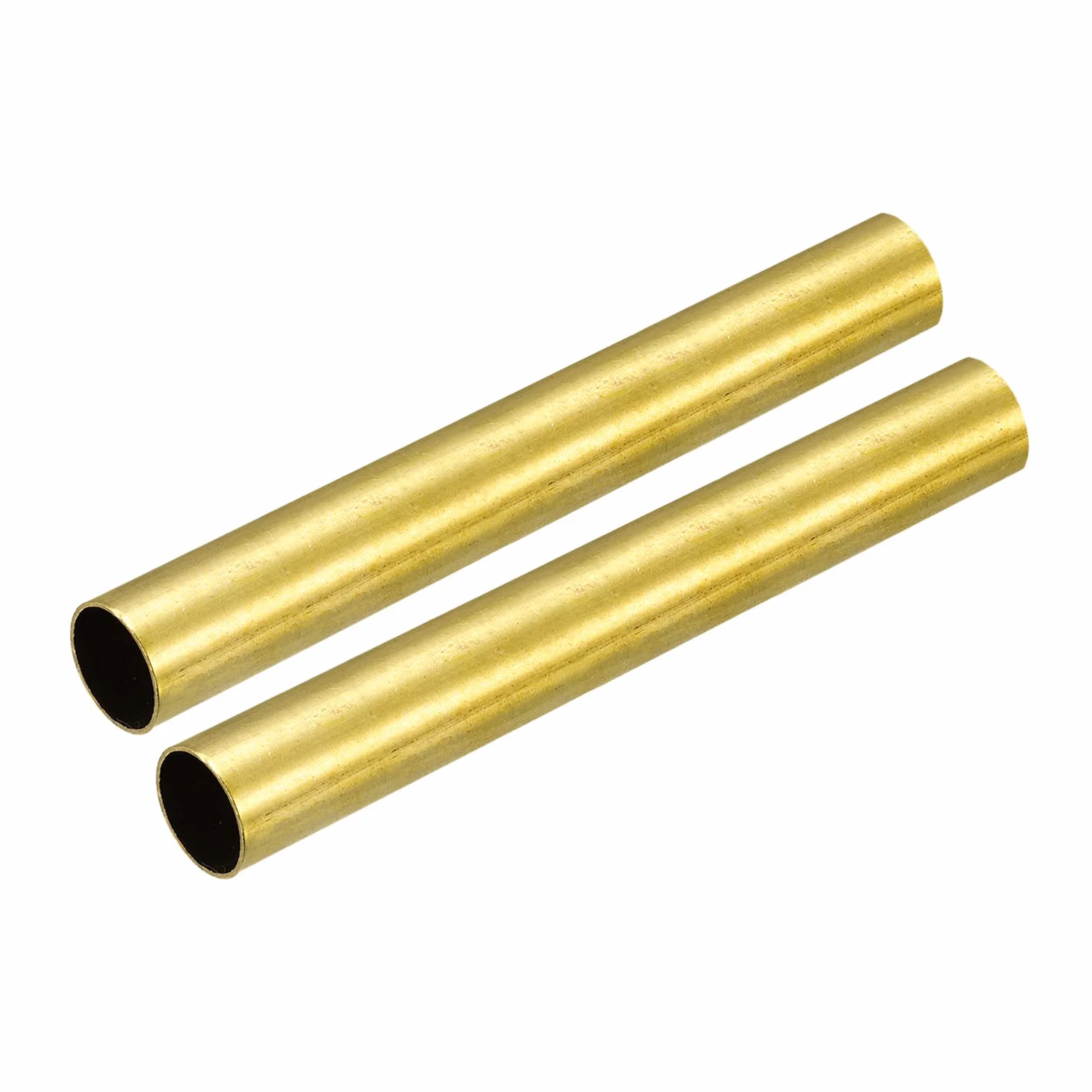 QUARKZMAN Tubo Ottone 13mm OD 0.5mm Parete 100mm Lunghezza Rotondo 2pz