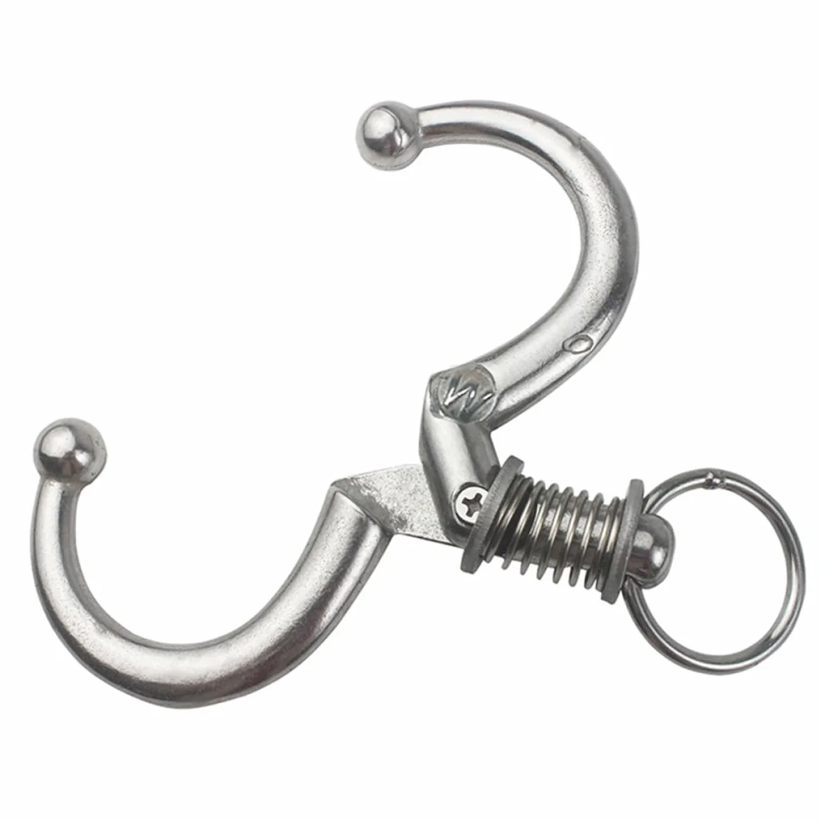 Anello Nasale in Acciaio Inox per Bovini Pinza a Becchi Spessi