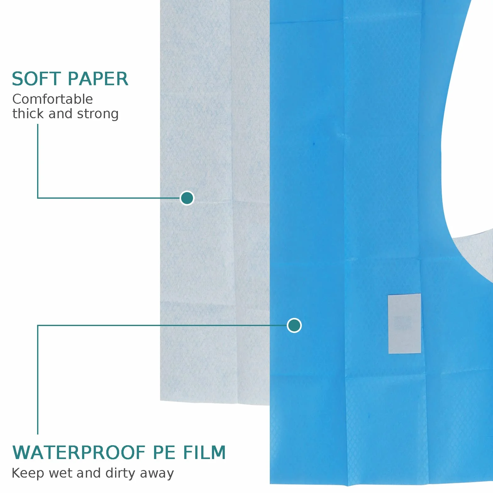 Coprisedili Monouso per WC Antibatterico 40 x 60 cm LncBoc per Viaggi Campeggio Hotel Ospedale