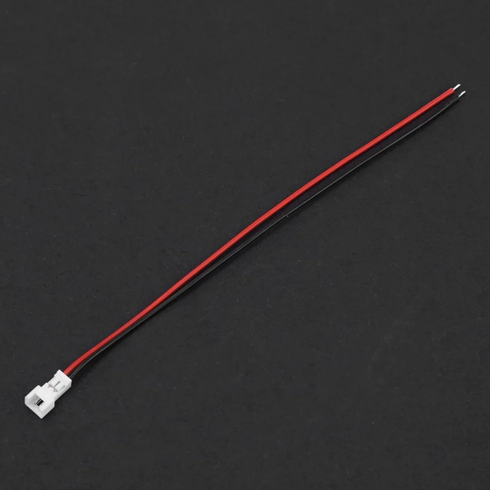 Connettori Elettrici, Akozon 20pz JST Connettori Fili Elettrici JST Plug 1,25mm Maschio/Femmina con JST Cavo (2 pin)