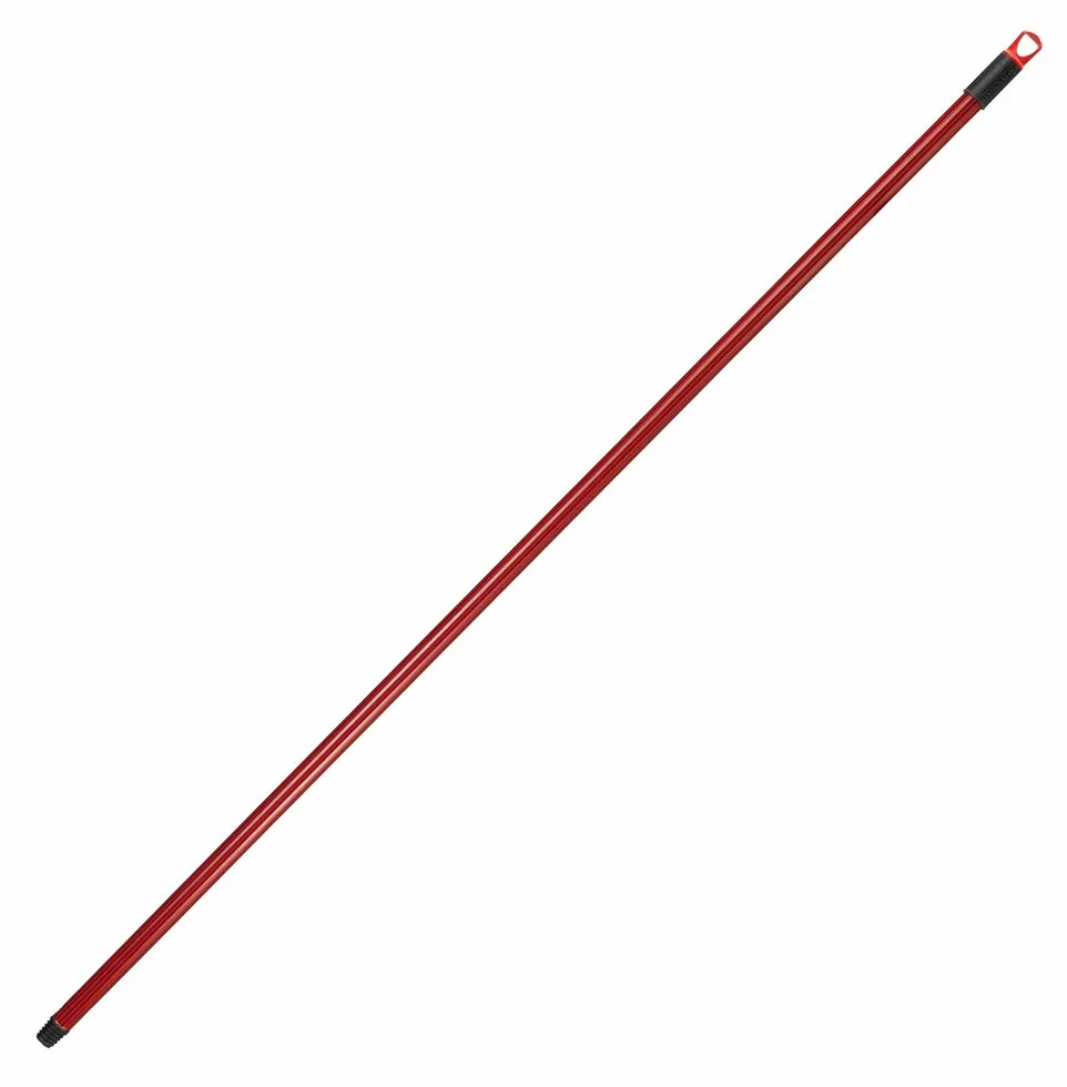 Arix Tonkita Manico scopa universale 130cm Acciaio plastificato Bicolore Rosso Nero