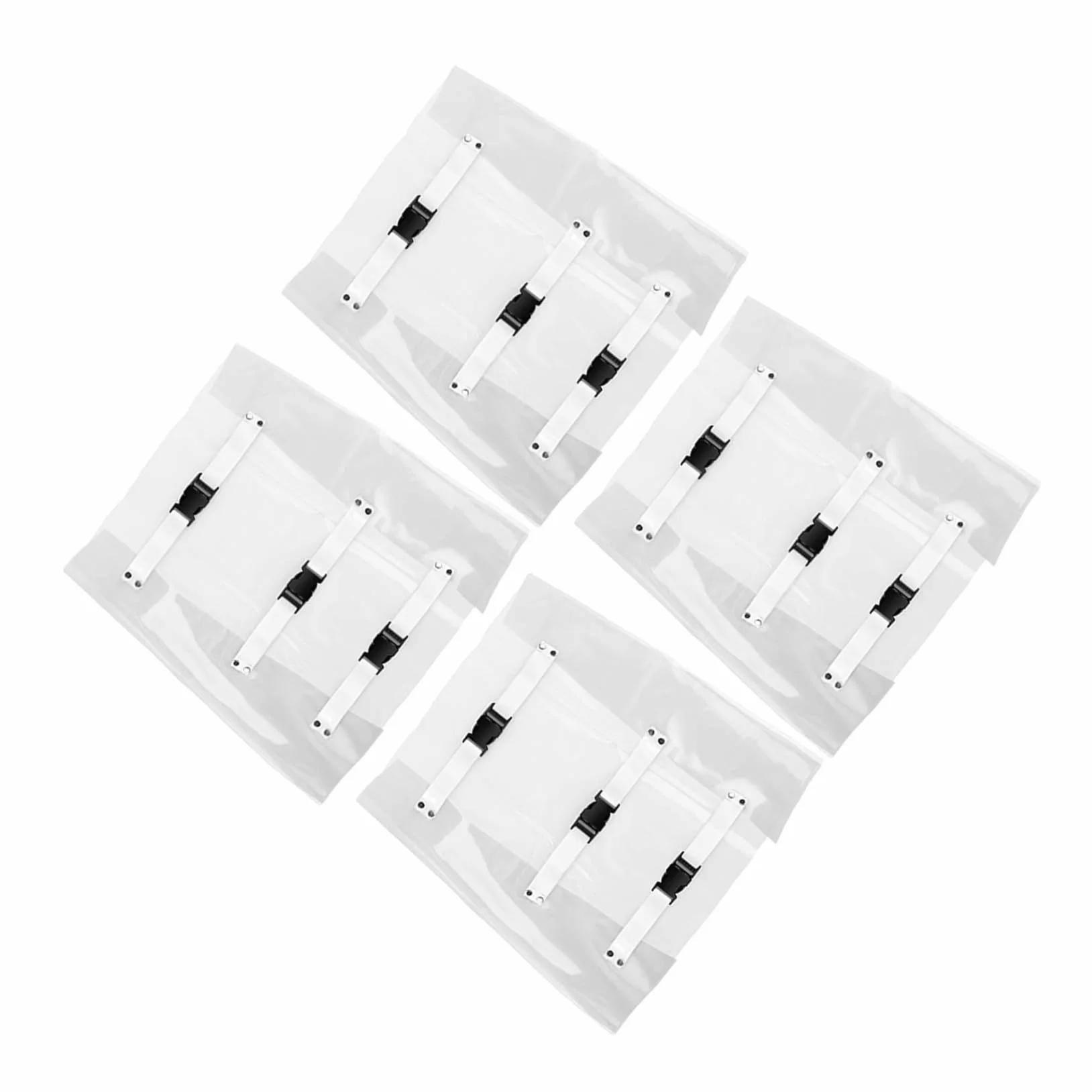 Gatuida Copri Piedi e Antiscivolo per Poltrona Odontoiatrica in Pvc Bordi Arrotondati 4 Pezzi Resistente alla Pressione per Studio Dentistico
