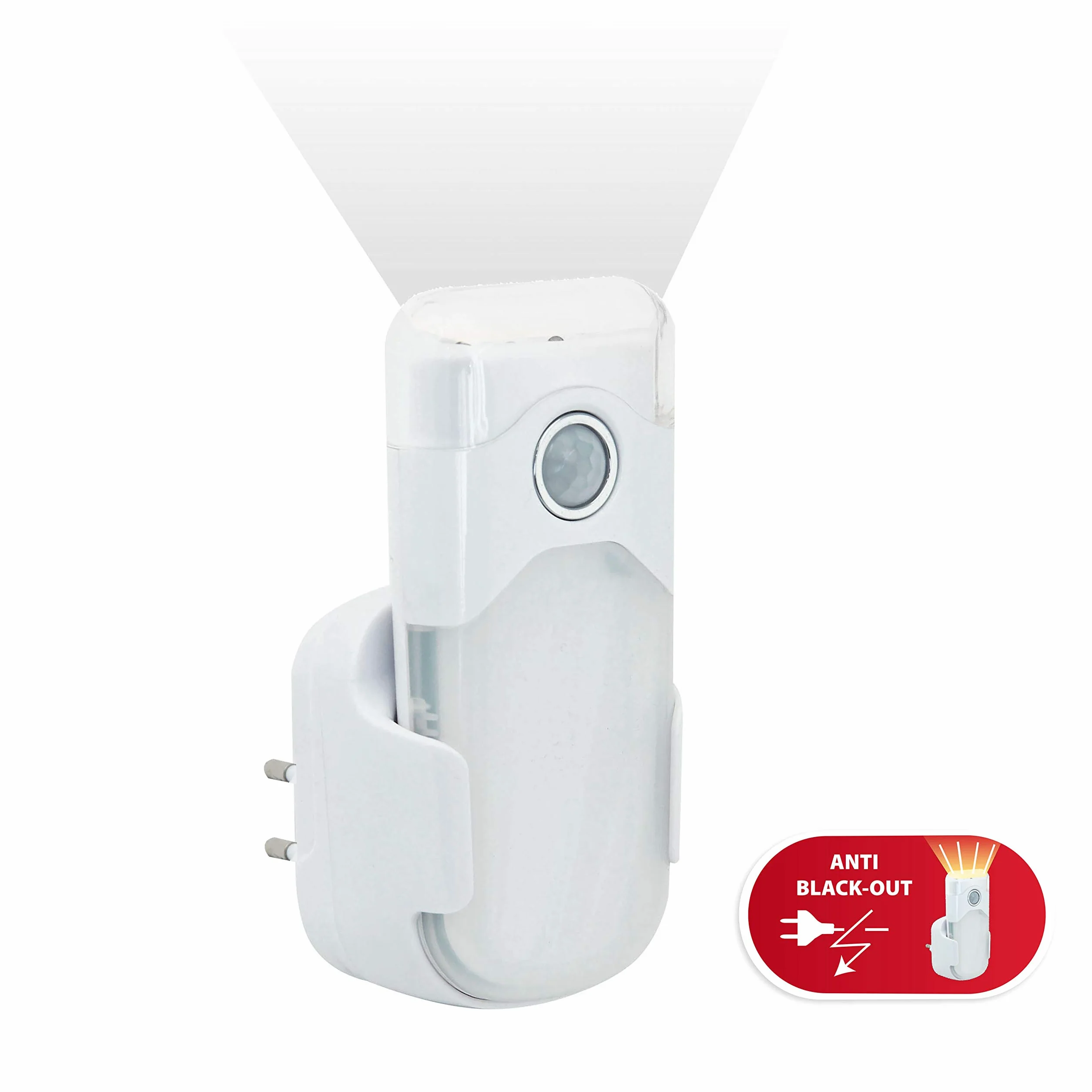 VELAMP R720 NIGHT GUARD Torcia d'Emergenza 3-in-1 Luce di Cortesia Anti-Blackout Portatile