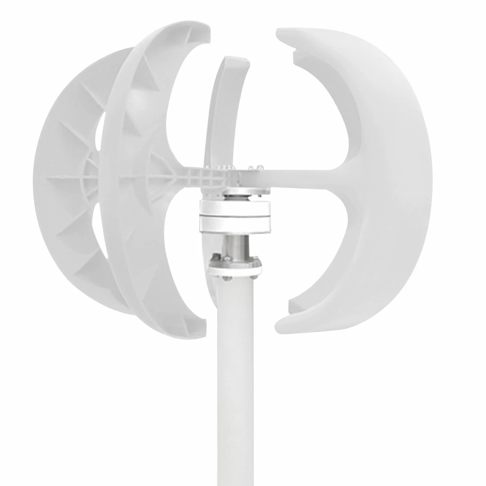 Generatore di turbina eolica, 600 W, generatore eolico 24 V con controller, generatore eolico 5 lame Helix Wind Power Turbina per balconi, roulotte, barche