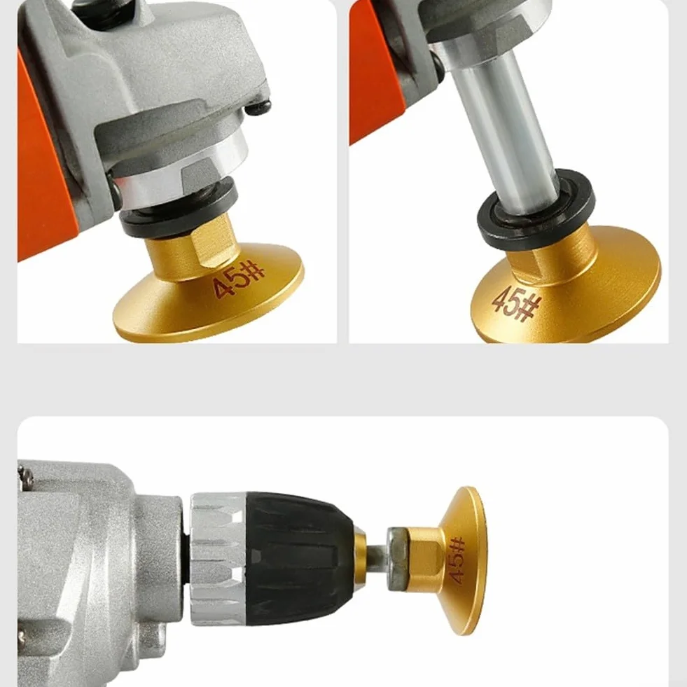 Set di mole brasate 50 mm 3 pezzi per marmo granito quarzo calcestruzzo