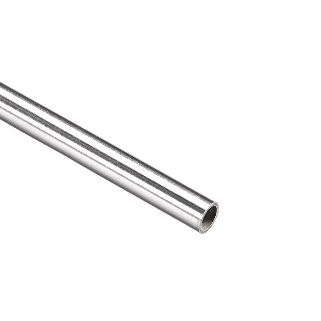 PATIKIL 6.4mm ID 8mm OD 300mm Lunghezza 0.8mm Tubo, 304 Inox Acciaio Capillare Tubo Tubazione Parete