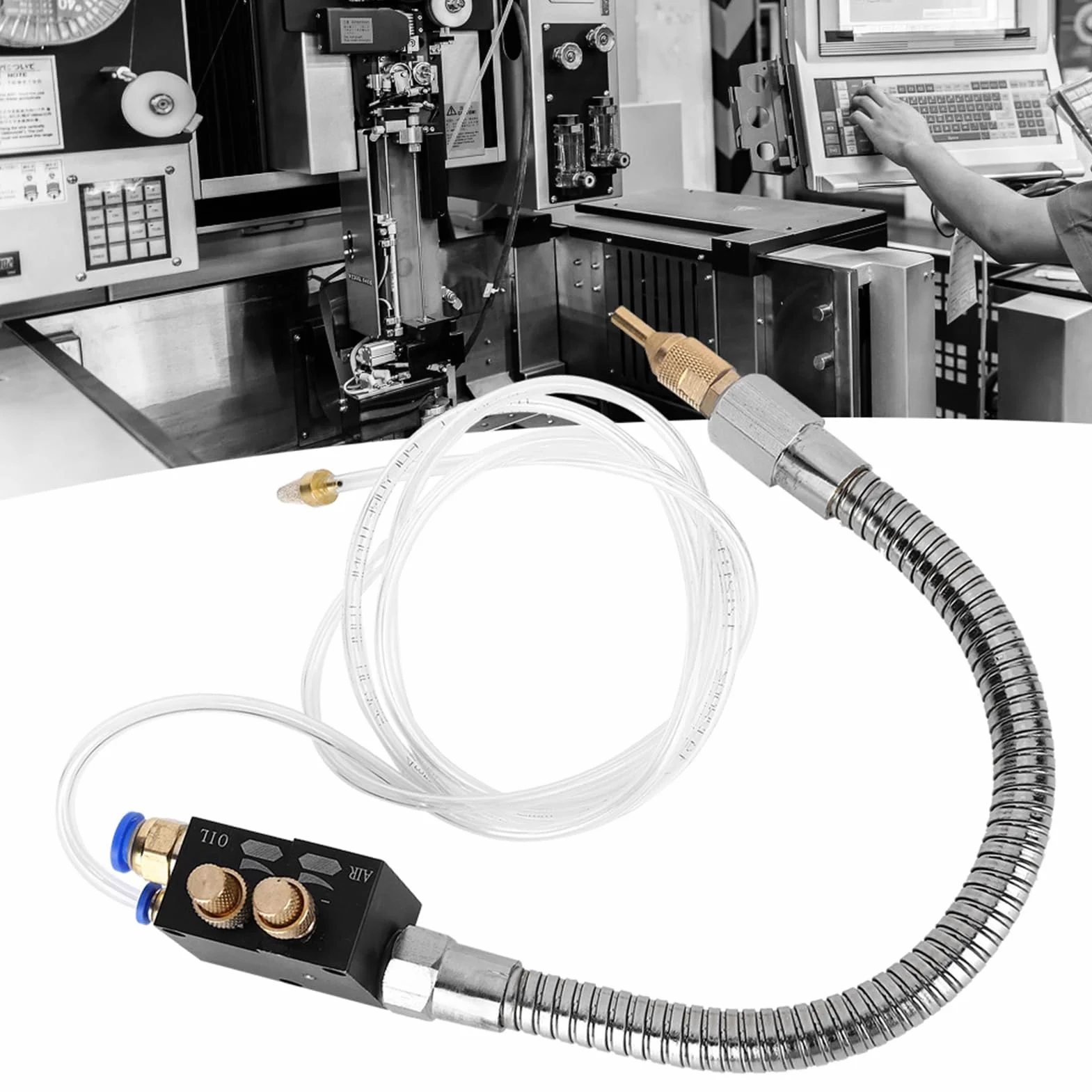 Spruzzatore di lubrificazione per refrigerante a nebbia STR-01 accessorio per smerigliatrice di raffreddamento per macchina di raffreddamento CNC.