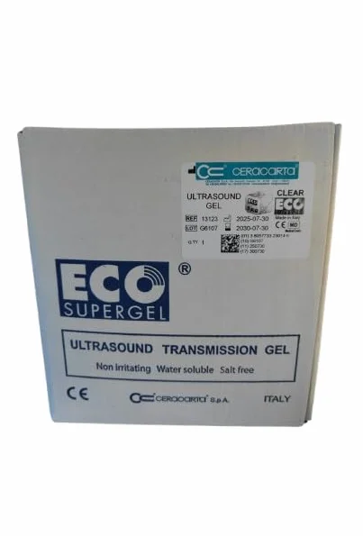 Gel Ultrasuoni e Luce Pulsata 5 L Trasparente – Gel Conduttivo Professionale Idrosolubile ad Alta Scorrevolezza – Compatibile con Apparecchiature Estetiche e Ultrasuoni