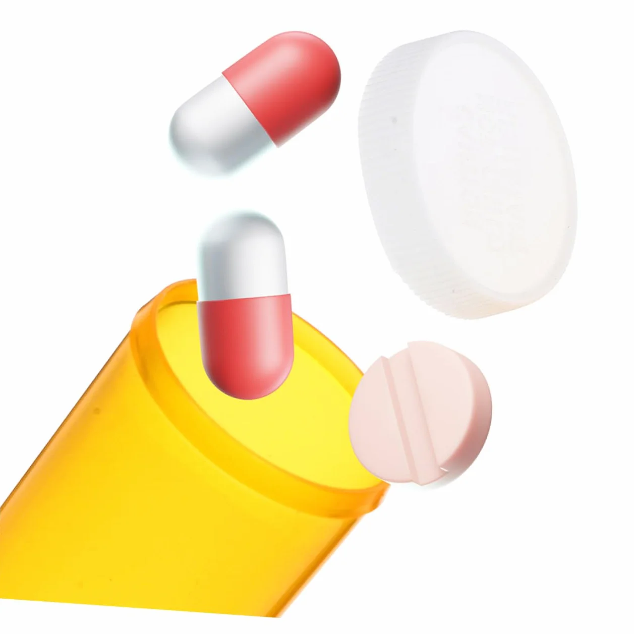 Organizer per Pillole da Viaggio 10 Pezzi, Contenitore Medicine Plastico Sigillo