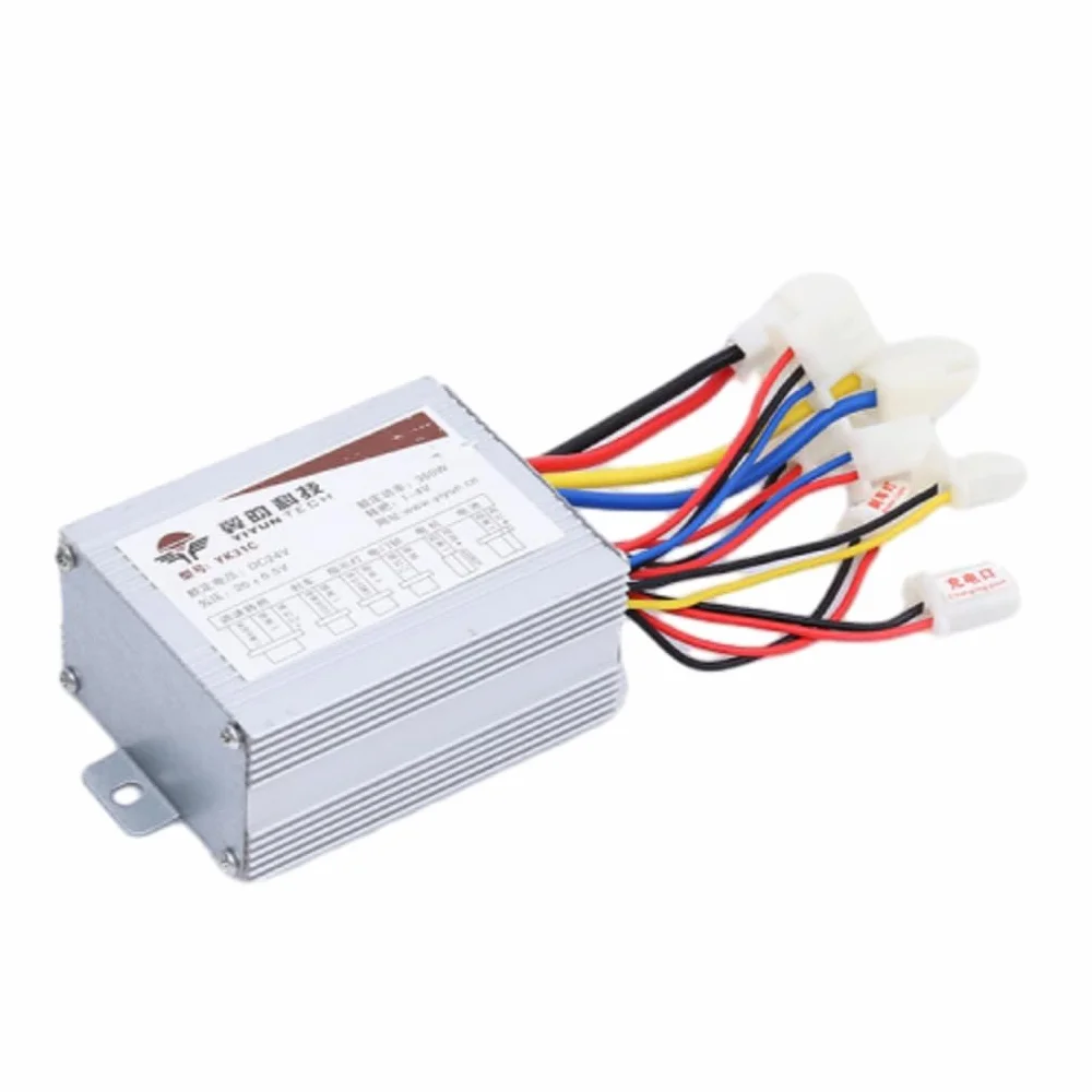 250W/350W/500W/800W DC 24V/36V/48V Controller Motore Spazzola per Bici Elettrica per Parti di Biciclette Elettriche (36V500W)