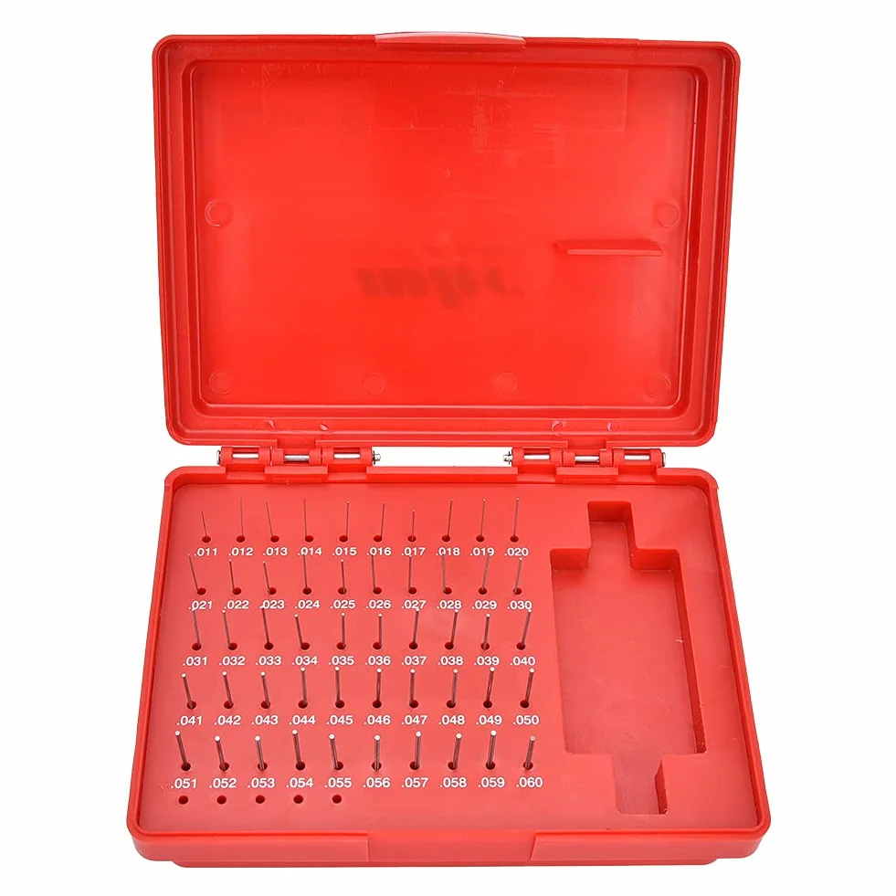 Pin Gage Set 0.011-0.060 mm Precision Steel Gage Set M0