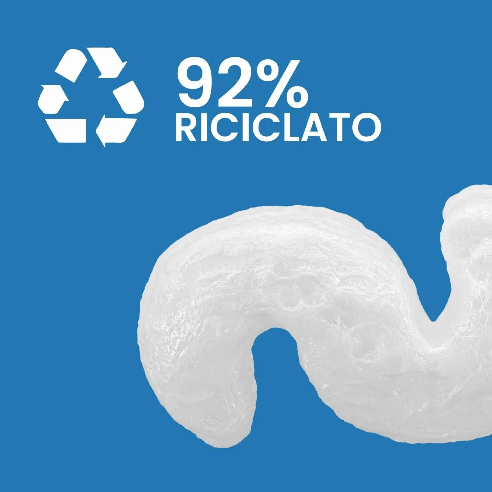 IMBALLAGGI 2000 Sacco Patatine Polistirolo 250 Litri Espanso Antistatico Riciclato per Imballaggio Spedizioni