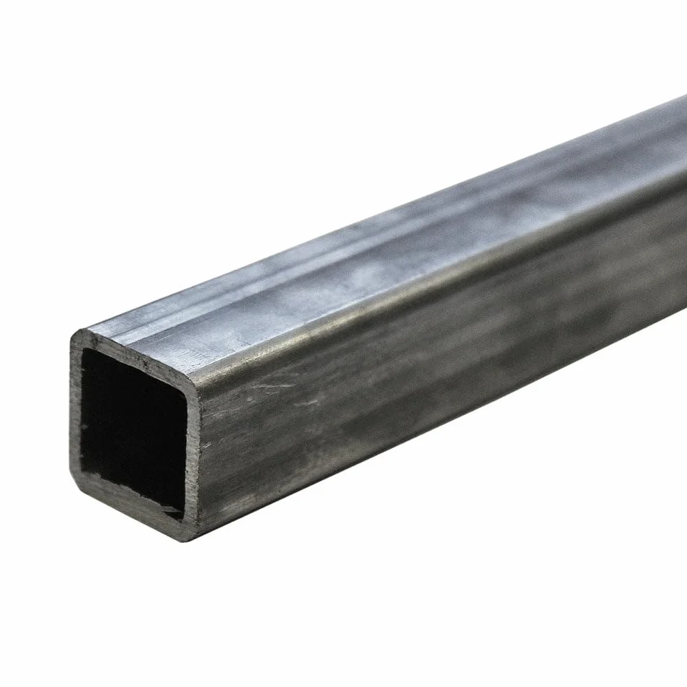 Tubolare Quadro in Ferro 1 Metro – Sezioni 20x20 a 100x100 mm – Spessori 2-3 mm per Carpenteria