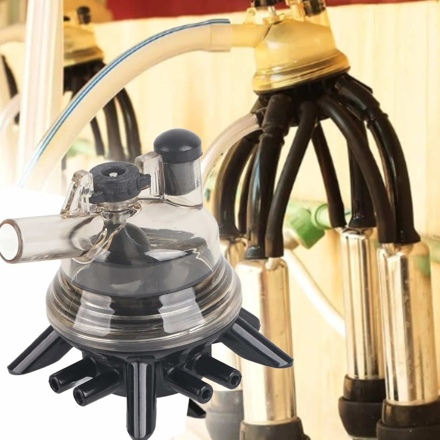 Mucca Capra Artiglio di Mungitura 150ml Portatile Stazione Mungitrice Macchina Collettore di Latte per Capre e Pecore