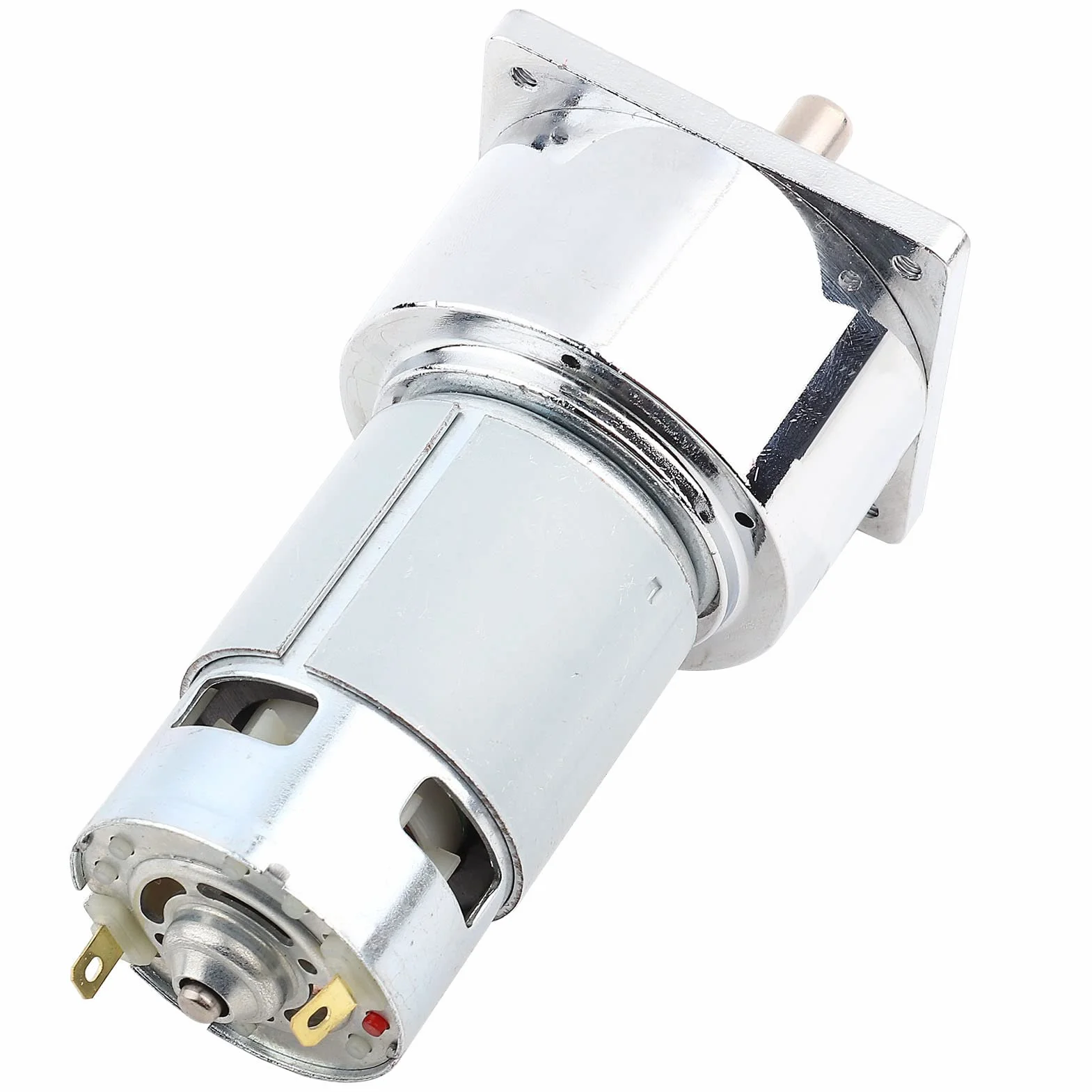DC12V / 24V 35W Mini DC Motoriduttore a velocità regolabile in metallo Grande coppia motore CW/CCW(24V 30rpm)