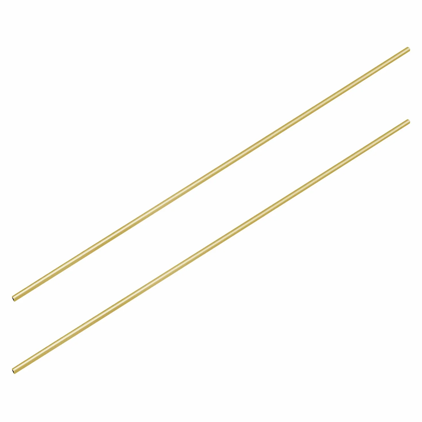 Tubo in rame tondo ID 1 mm OD 2 mm capillare 300 mm per frigorifero