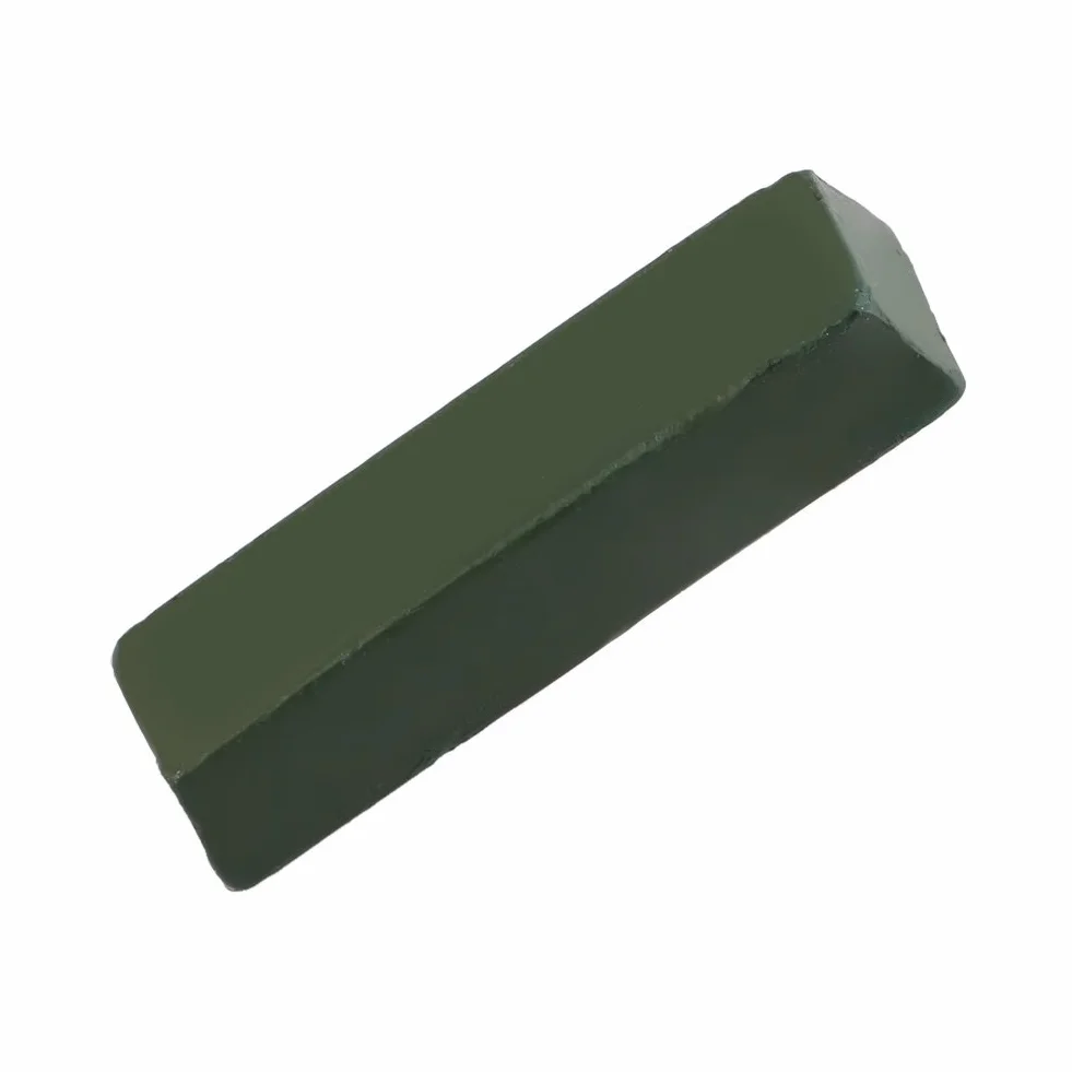Pasta lucidante cromo ossido 140g verde fine abrasiva lucidatura cera affilatura