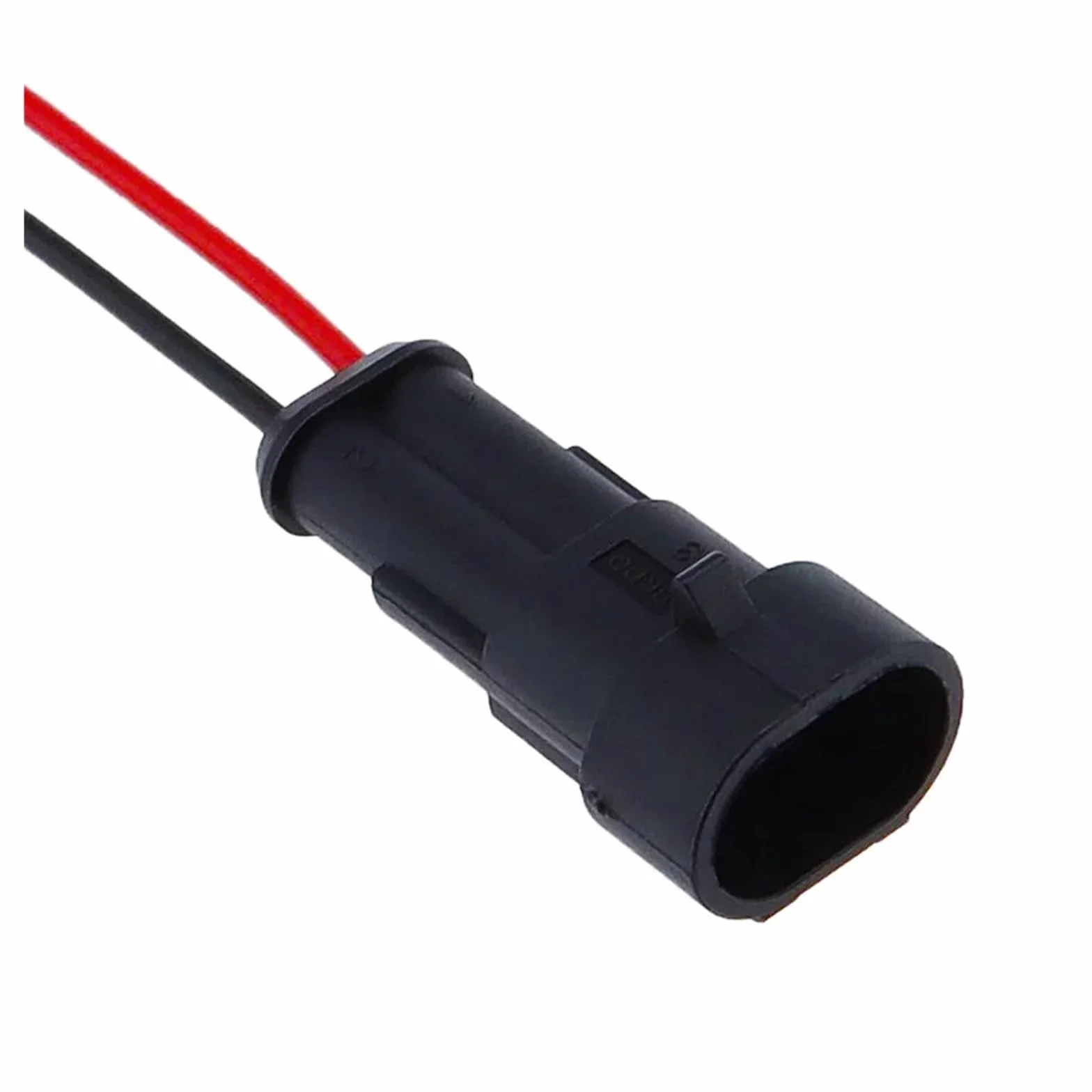 MIUYTRN Set di connettori for cavi elettrici impermeabili sigillati a 2 pin, connettori automatici con cavo cuicui(1PCS Female)