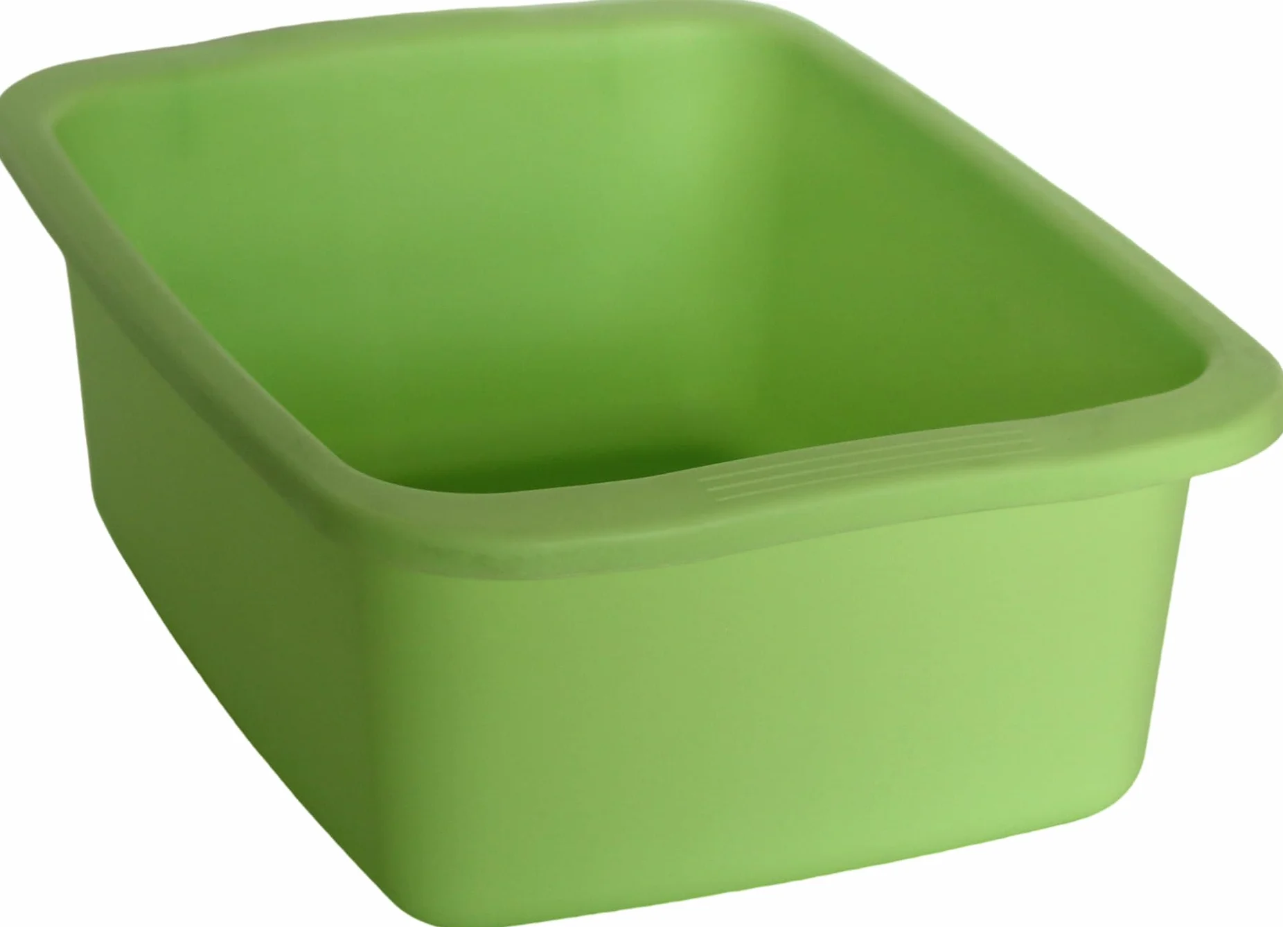 Macchiavelli catino rettangolare verde 10L plastica vaschetta multiuso 42x31x15,5 cm