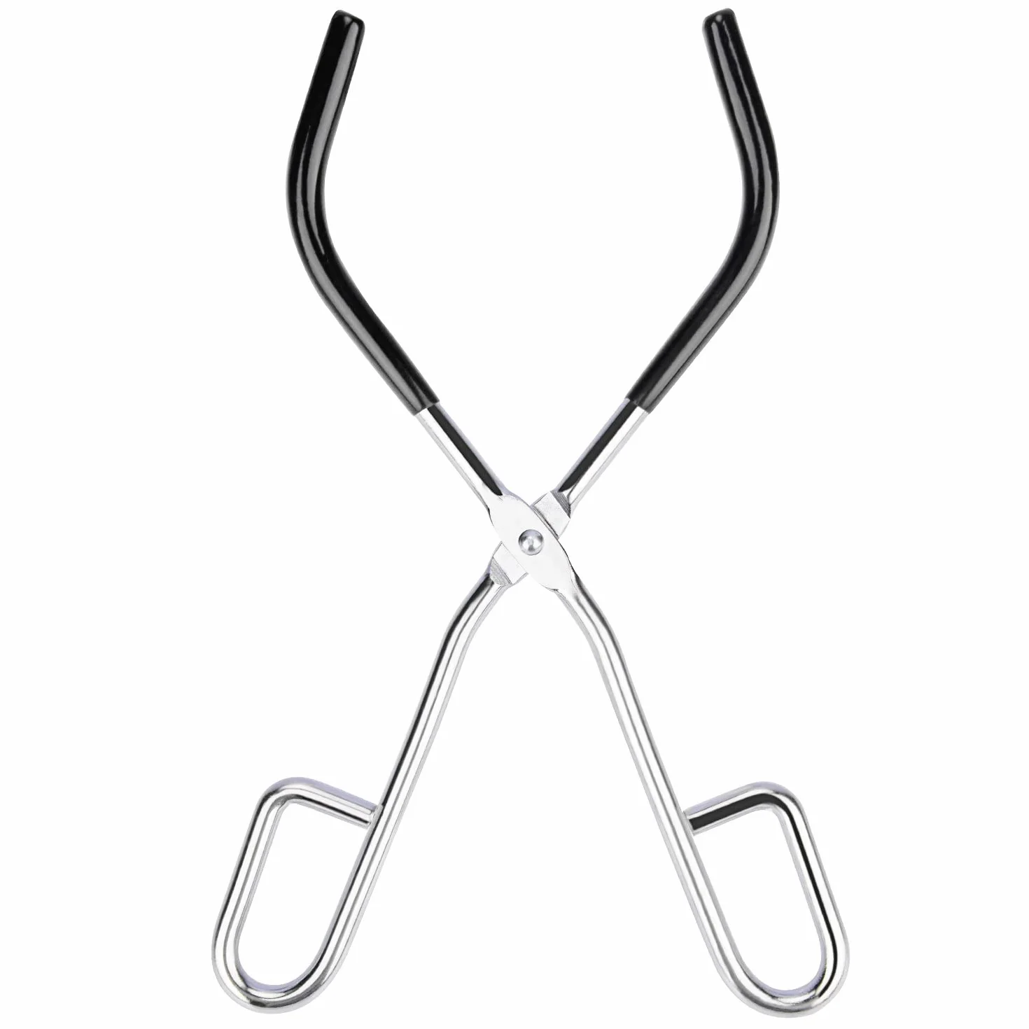 stonylab Pinza per Becher, Beaker Clamp Laboratorio Morsetto per Becher Pinza per Becher con Ganasce Rivestite in Plastica, Lunghezza 25,5 cm