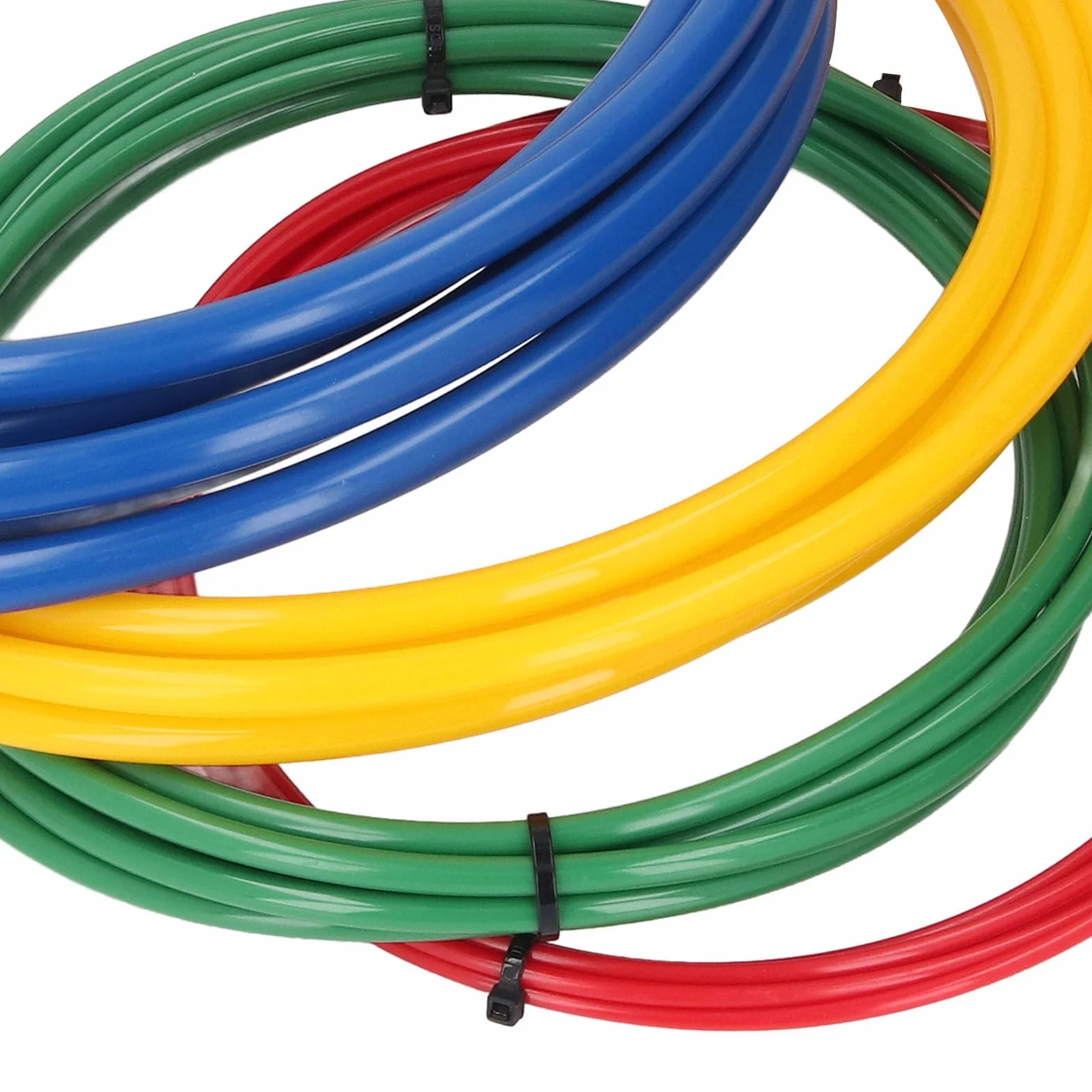4 Pezzi Piegatubi per Tubi in Rame per Condizionatore D'aria 1/4in 3/8in 1/2in 5/8in Piegatubi per Tubi in Plastica PE Riutilizzabile Strumento di Piegatura per Tubi 4m / 13.12ft