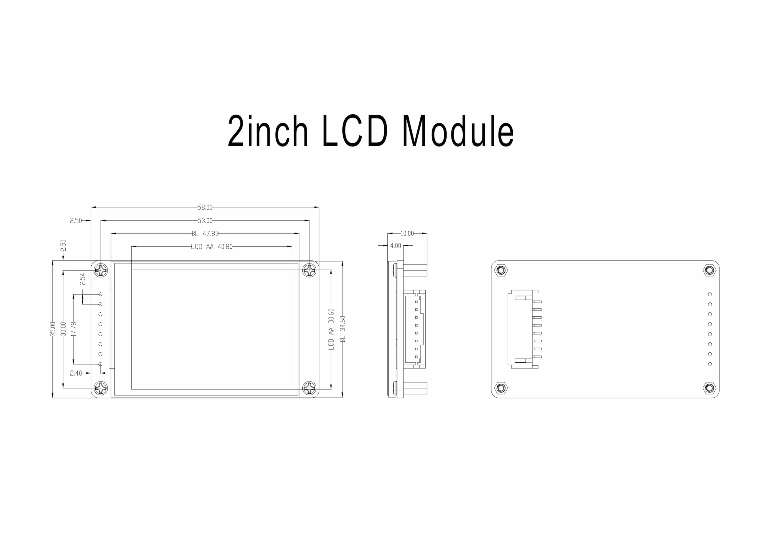 Waveshare 2inch LCD Module, 240×320 Resolution, IPS Display, with SPI Interface