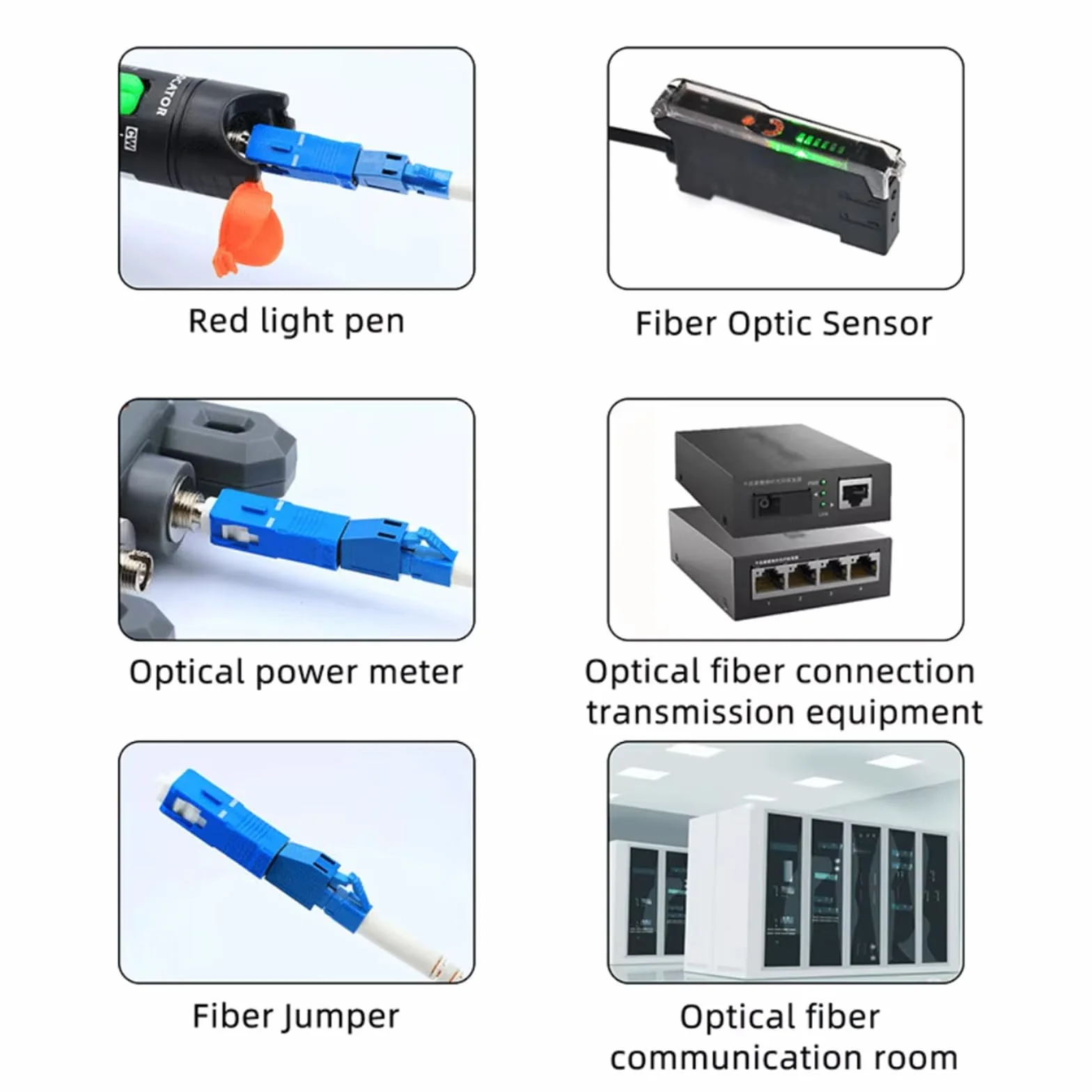 Adattatore ibrido in fibra ottica SC/APC-LC/APC, 2 pezzi, fibra singola