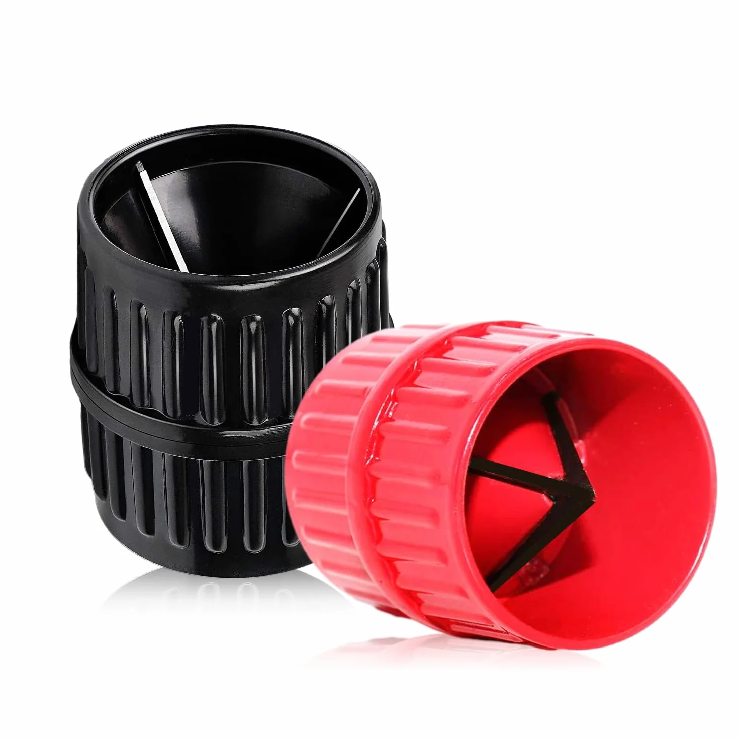 Sbavatrice per Tubi 5-38MM 2 Pezzi Nero Rosso Rame PVC Multistrato
