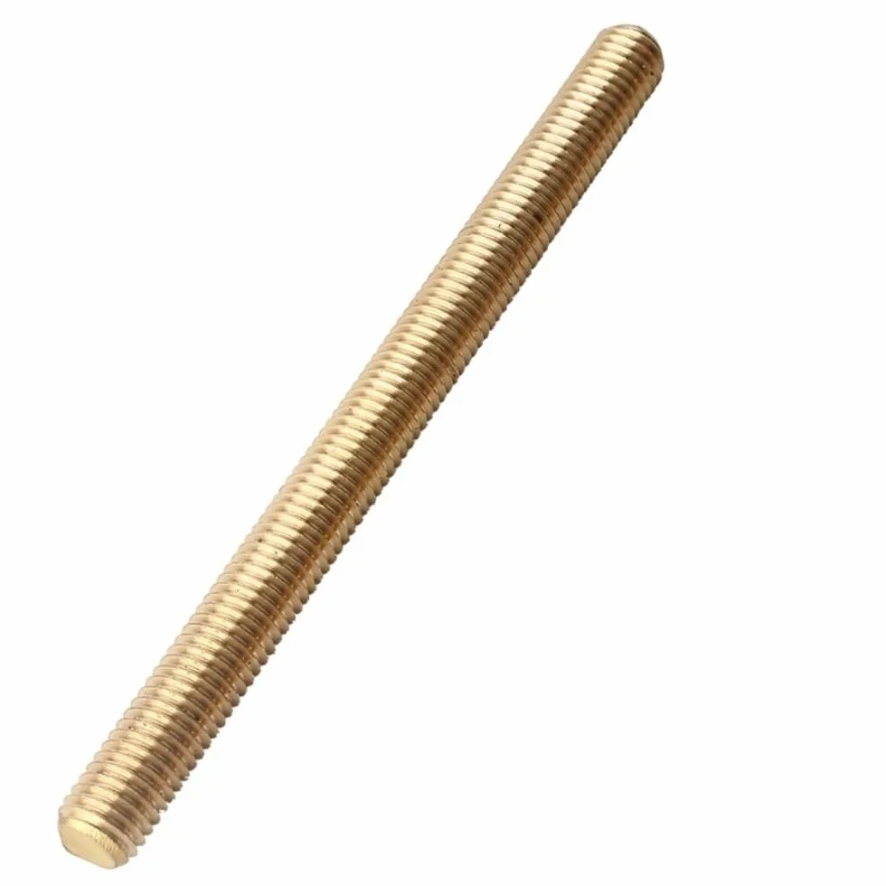 Barra filettata in ottone, M12 M8, perni a barra filettati in ottone massiccio, lunghezza 50-180 mm, perni a barra in ottone, 1 pz.(M12 x 100MM)