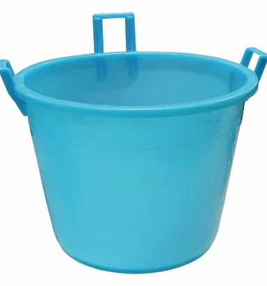 Plastime "Mastello Lario Vasca con 3 Manici, Blue, 100 Litre