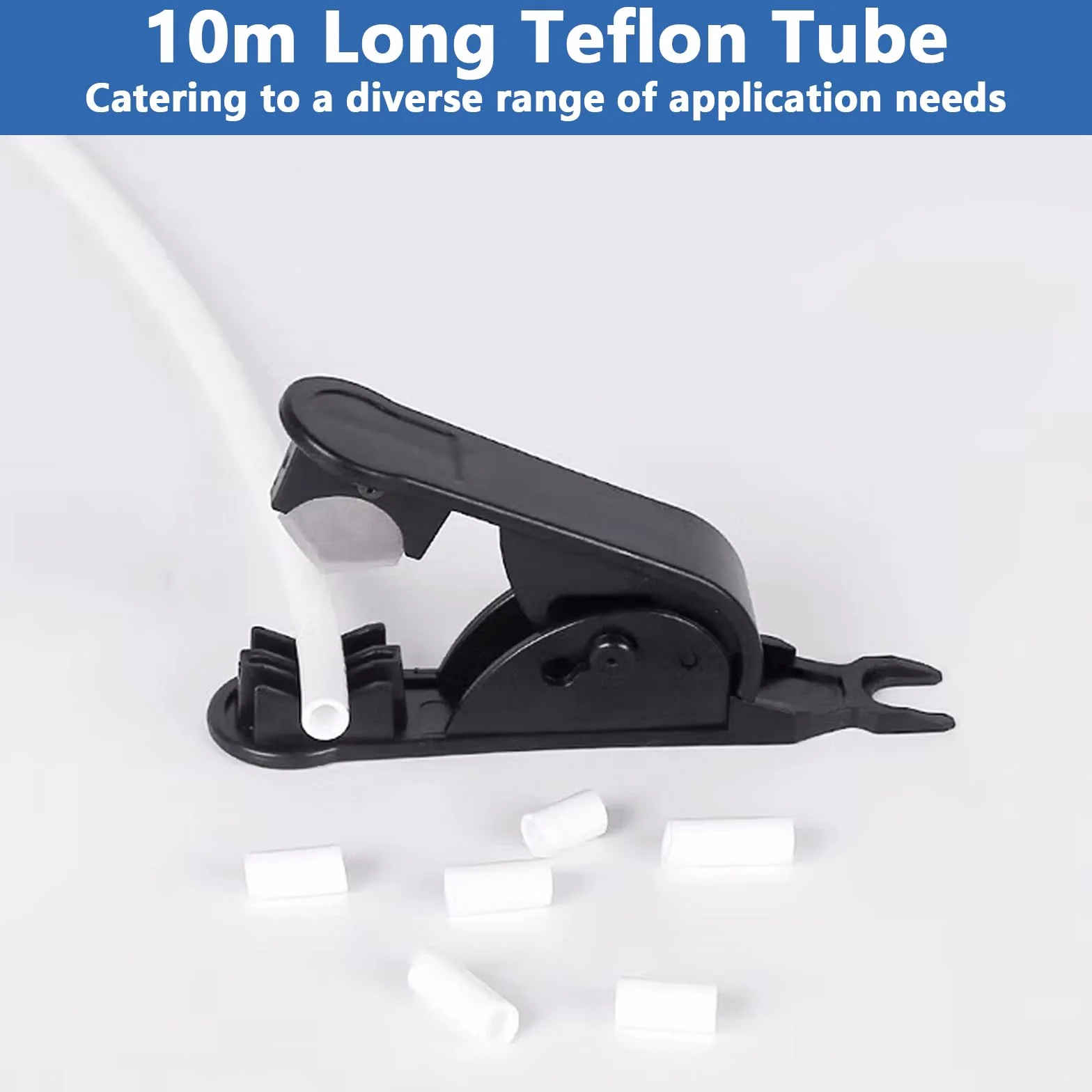 Tubo in PTFE 10m 2,5 mm ID x 4 mm per stampante 3D 1,75 mm Bambu Lab A1/A1 mini/P1P/P1S/X1C