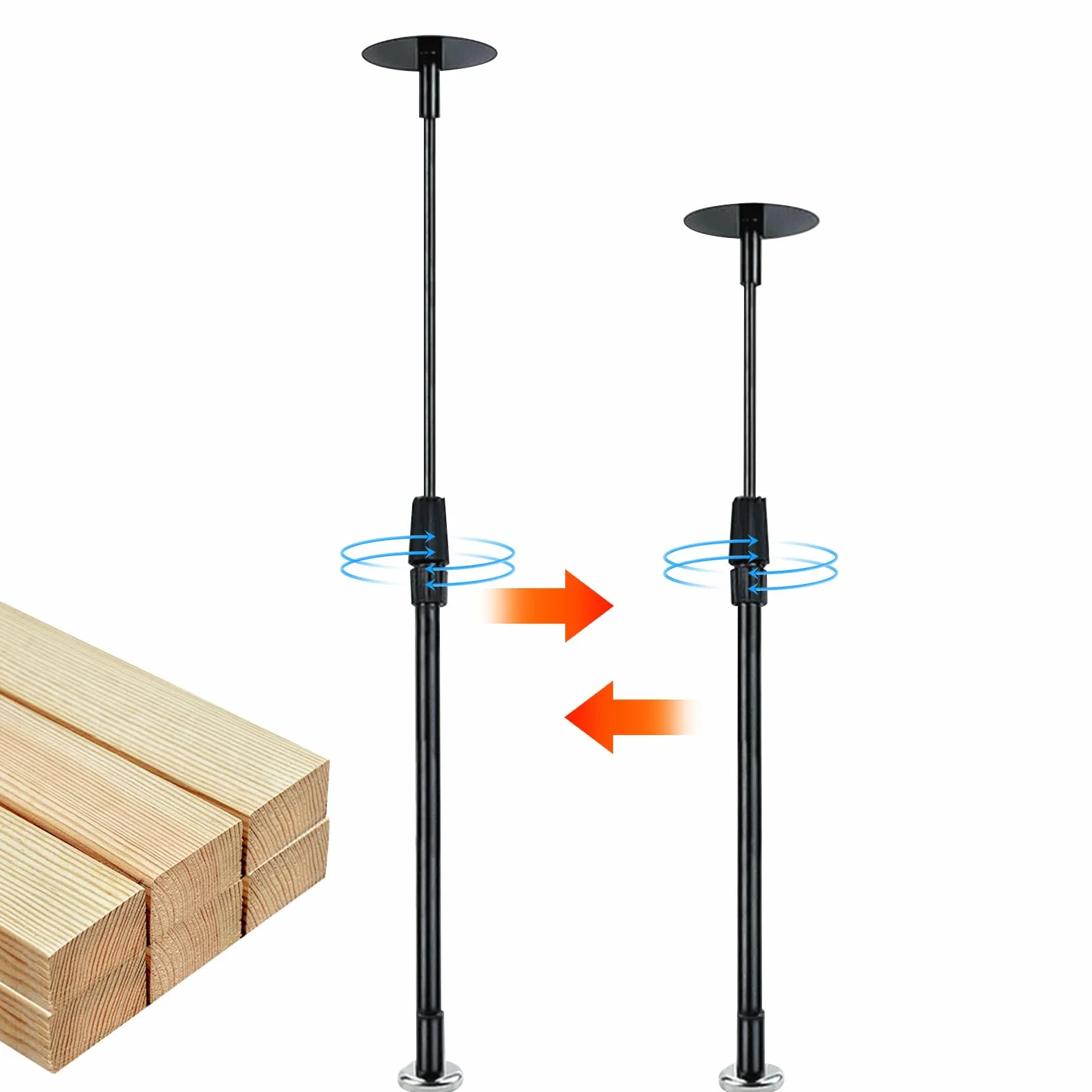 Tsuchiya Misuratore di legna da ardere per motosega regolabile magnetico strumento di misurazione montato sulla barra