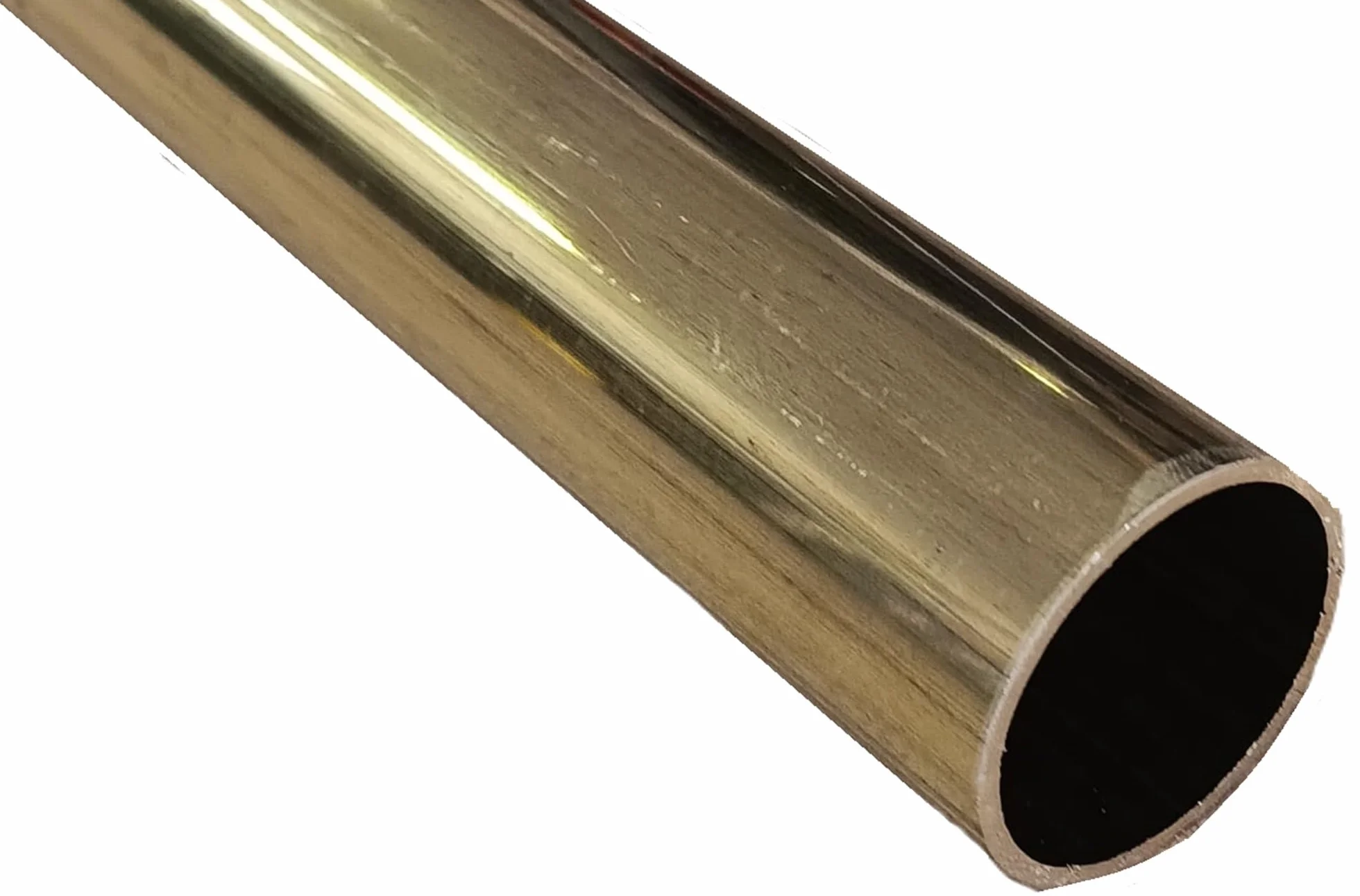 Tubo tondo in OTTONE da Ø8 a Ø30 mm diametro (Φ25 x 1.5 x 1000 mm)