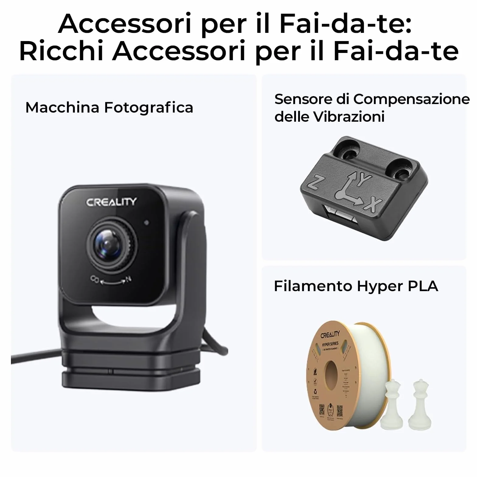 Creality Stampante 3D Ender 3 V3 KE, 500 mm/s di Stampa ad Alta Velocità con Livellamento Automatico, Printer 3D L'estrusore Diretto Sprite Supporta la Stampa a 300℃, Volume di Stampa 220×220×250 mm