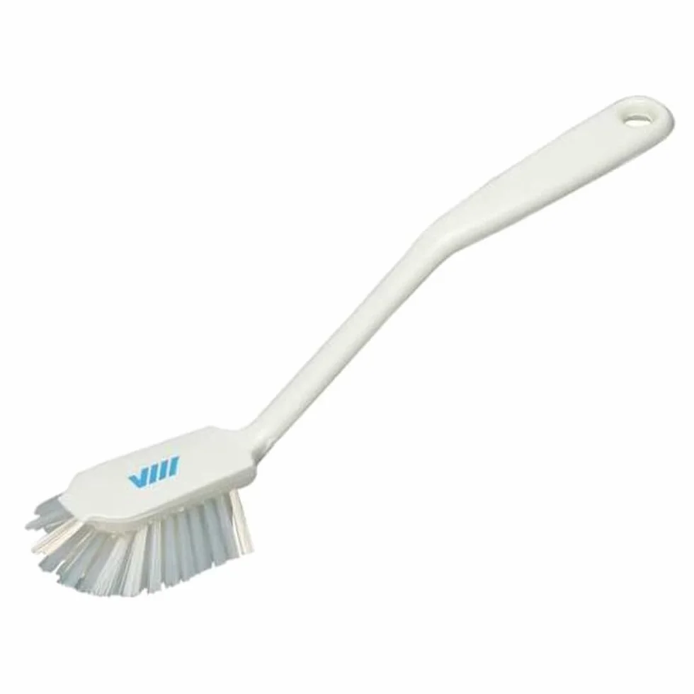 Vikan spazzola Lavapiatti con bordo Antigraffio, Medium, tenendo. Colori, bianco