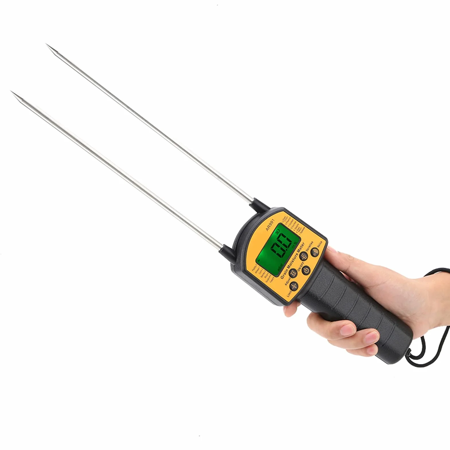 SMART SENSOR AR991 Misuratore di umidità per Cereali LCD Digitale