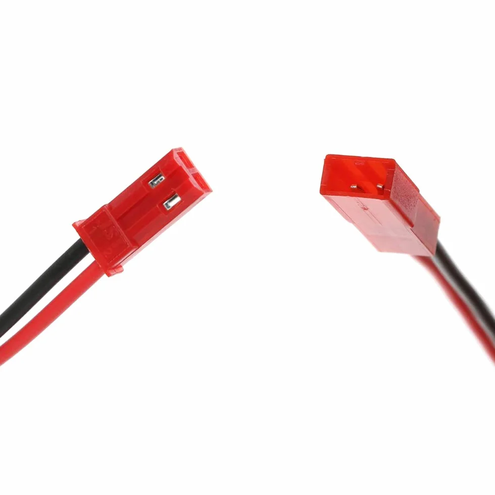 D-Orange 20 Paia JST Spina Connettore 2 Pin Maschio Femmina con Cavo 10 cm per LED Lampada Striscia - 22 AWG