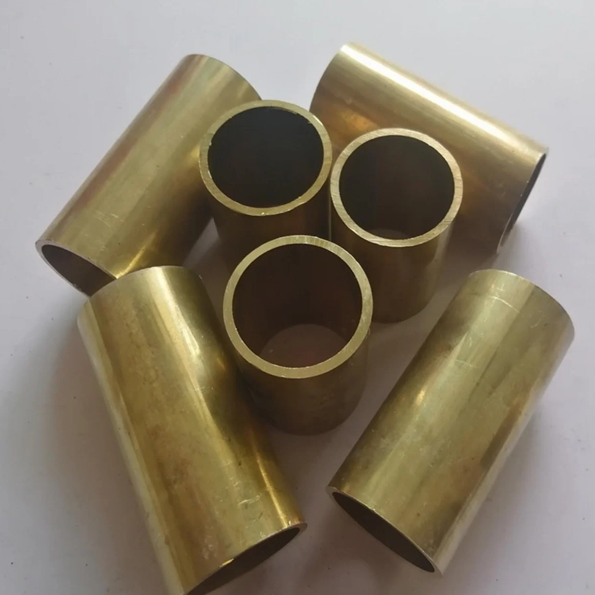 Tubo Tondo in Ottone H62 50cm 13mm Diametro Esterno Spessore Parete 0,5/1/1,5/2mm Senza Saldatura