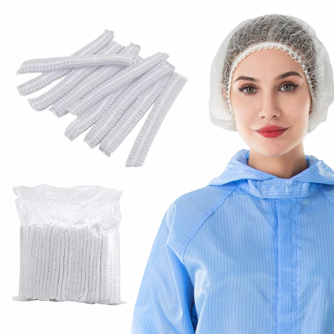 Retine per Capelli Monouso Circonferenza Copricapo Accessorio Medico per Uomo Donna 30pcs