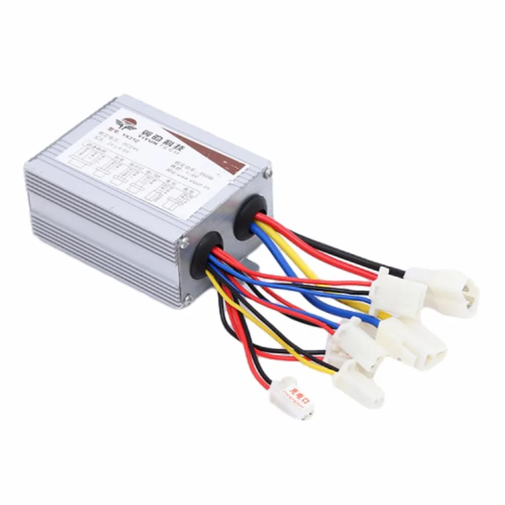250W/350W/500W/800W DC 24V/36V/48V Controller Motore Spazzola per Bici Elettrica per Parti di Biciclette Elettriche (36V500W)