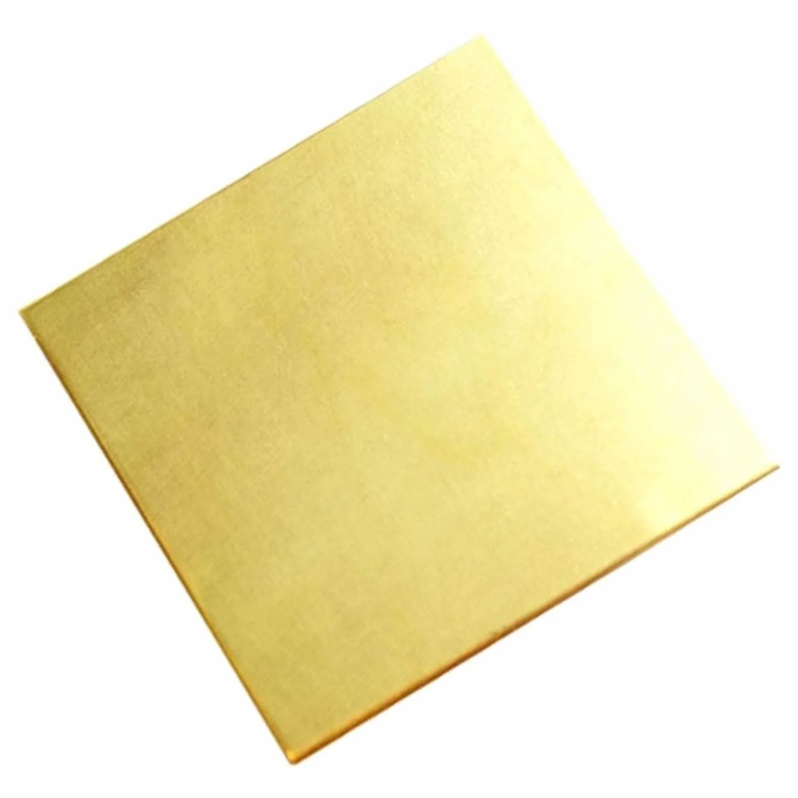 Foglio di ottone di alta qualità da 2,5 mm di spessore: piastra in ottone versatile for parti di saldatura, fabbricazione e precisione 1 pz(100x100mm)